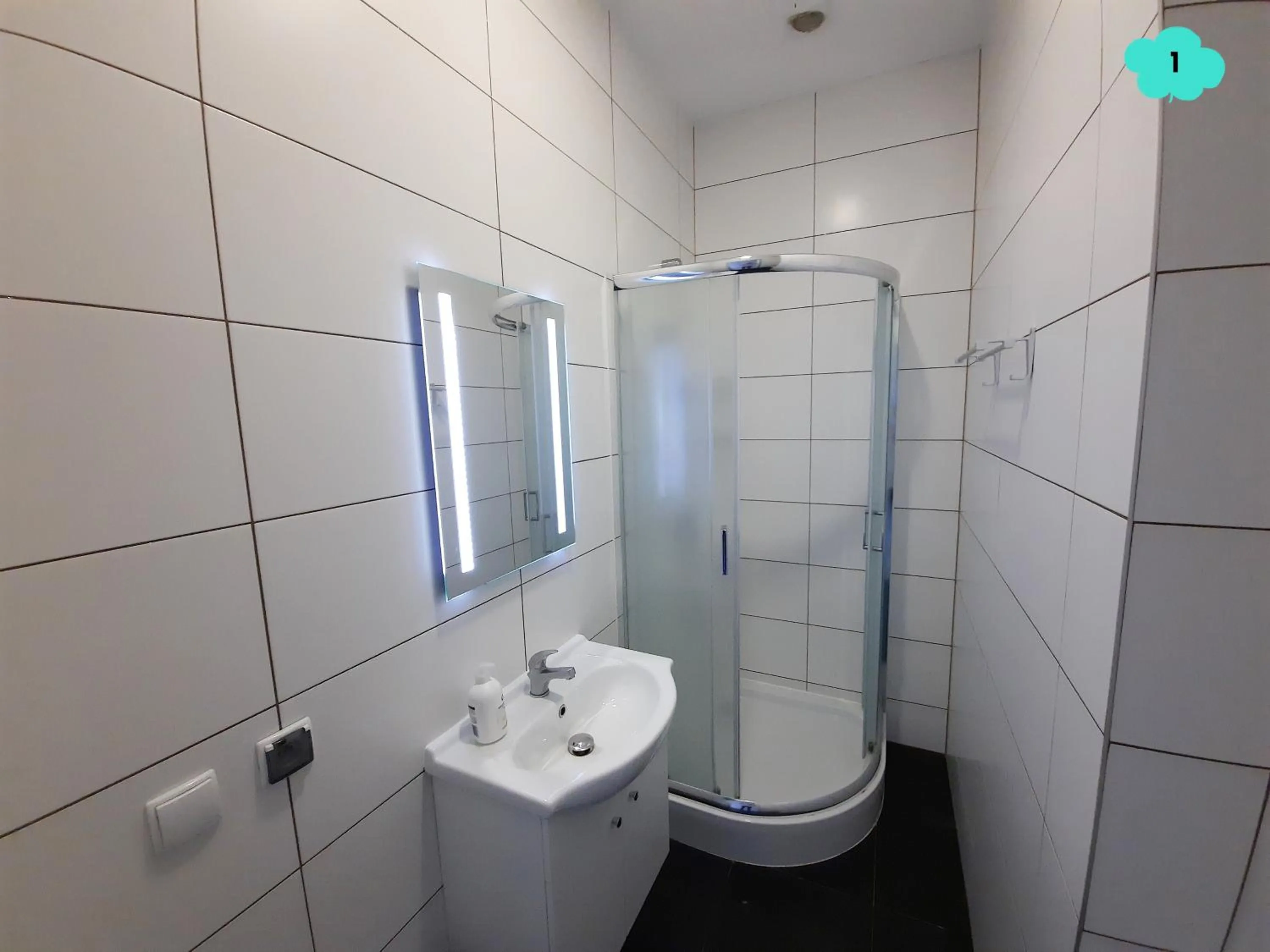 Shower in Villa Międzyzdroje