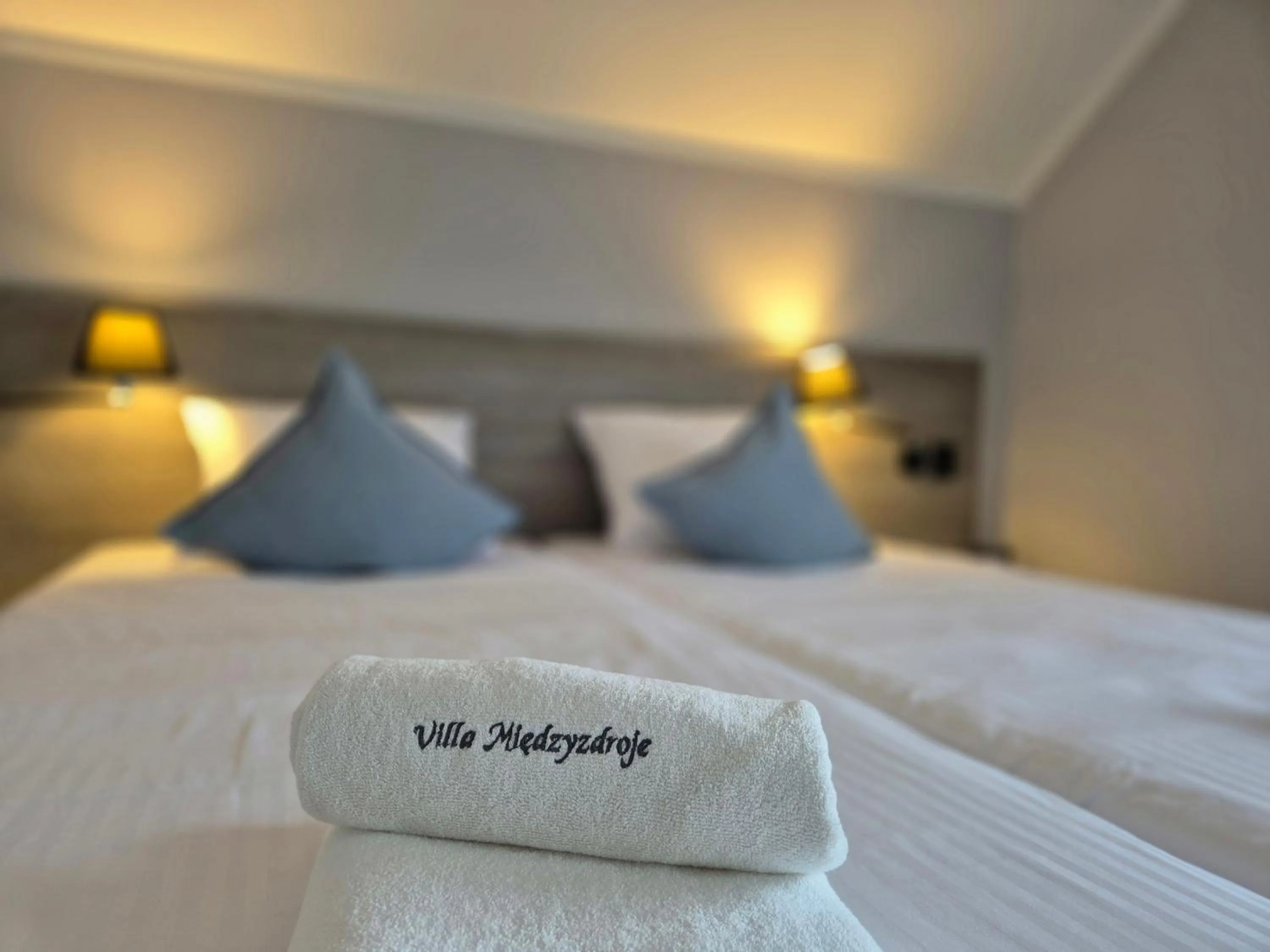 Bed in Villa Międzyzdroje