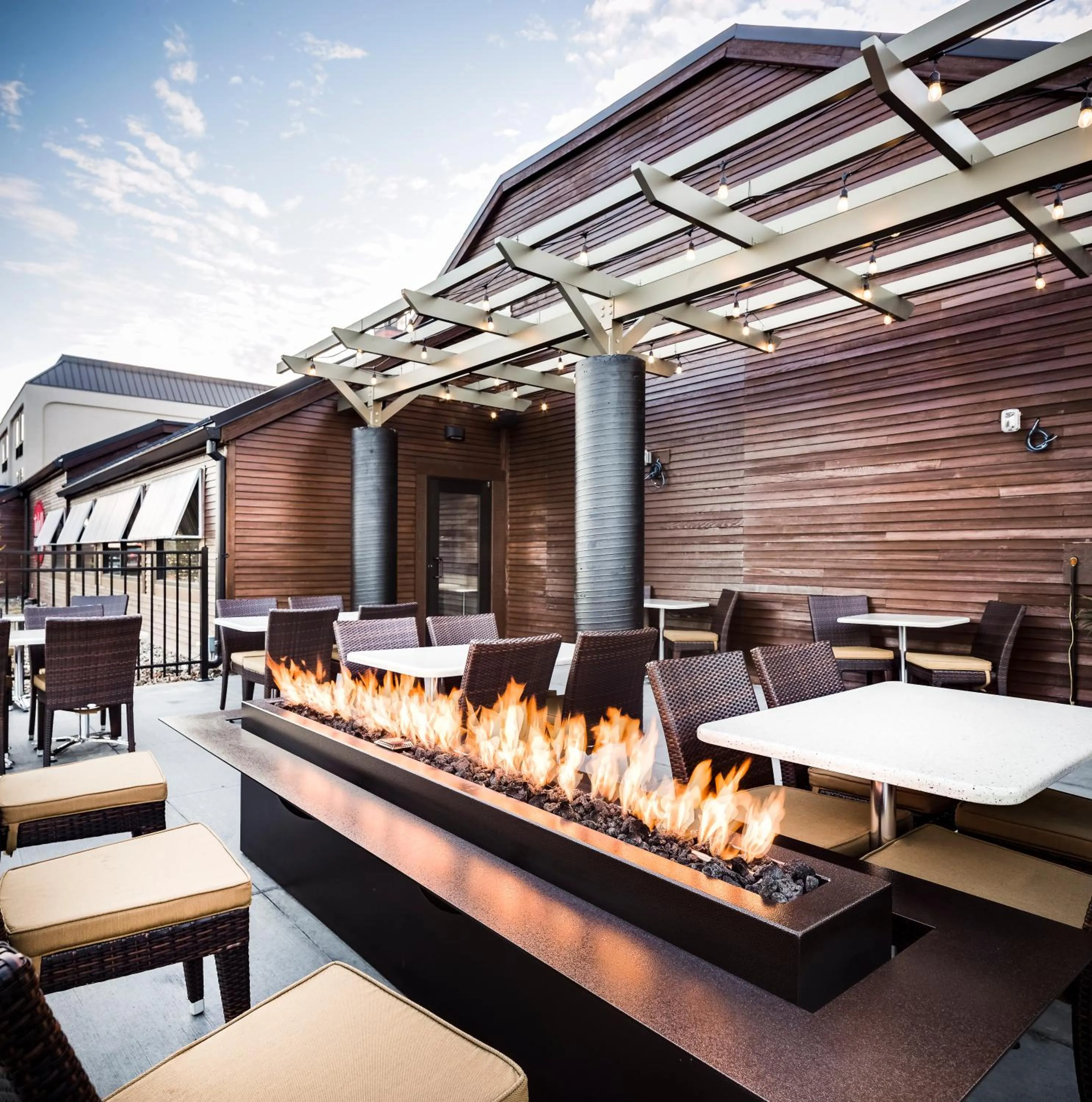 Patio in Radisson Hotel & Conference Center Coralville - Iowa City