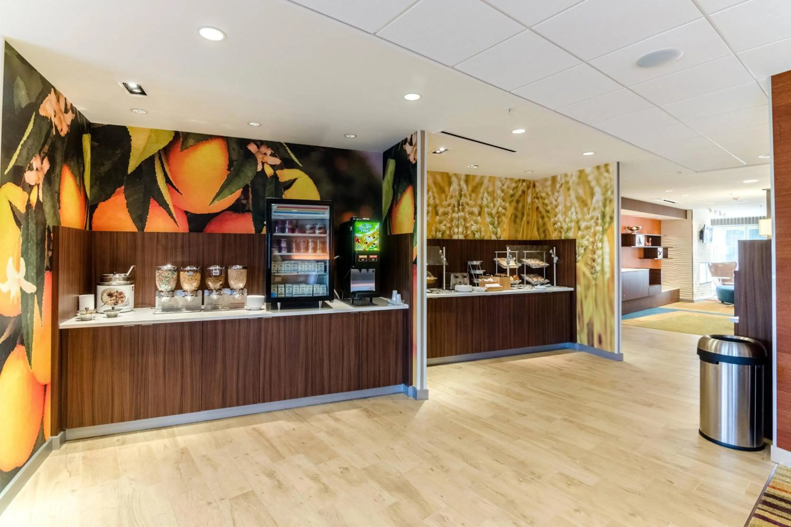 Breakfast in Fairfield Inn & Suites by Marriott Panama City Beach