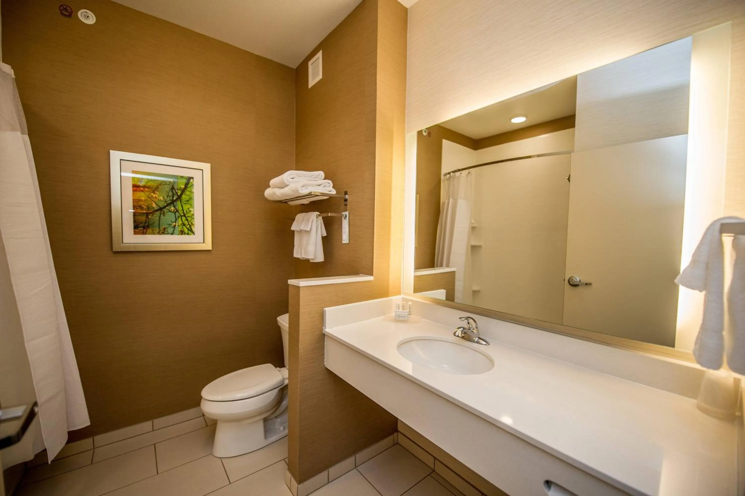 Bathroom in Fairfield by Marriott Cambridge