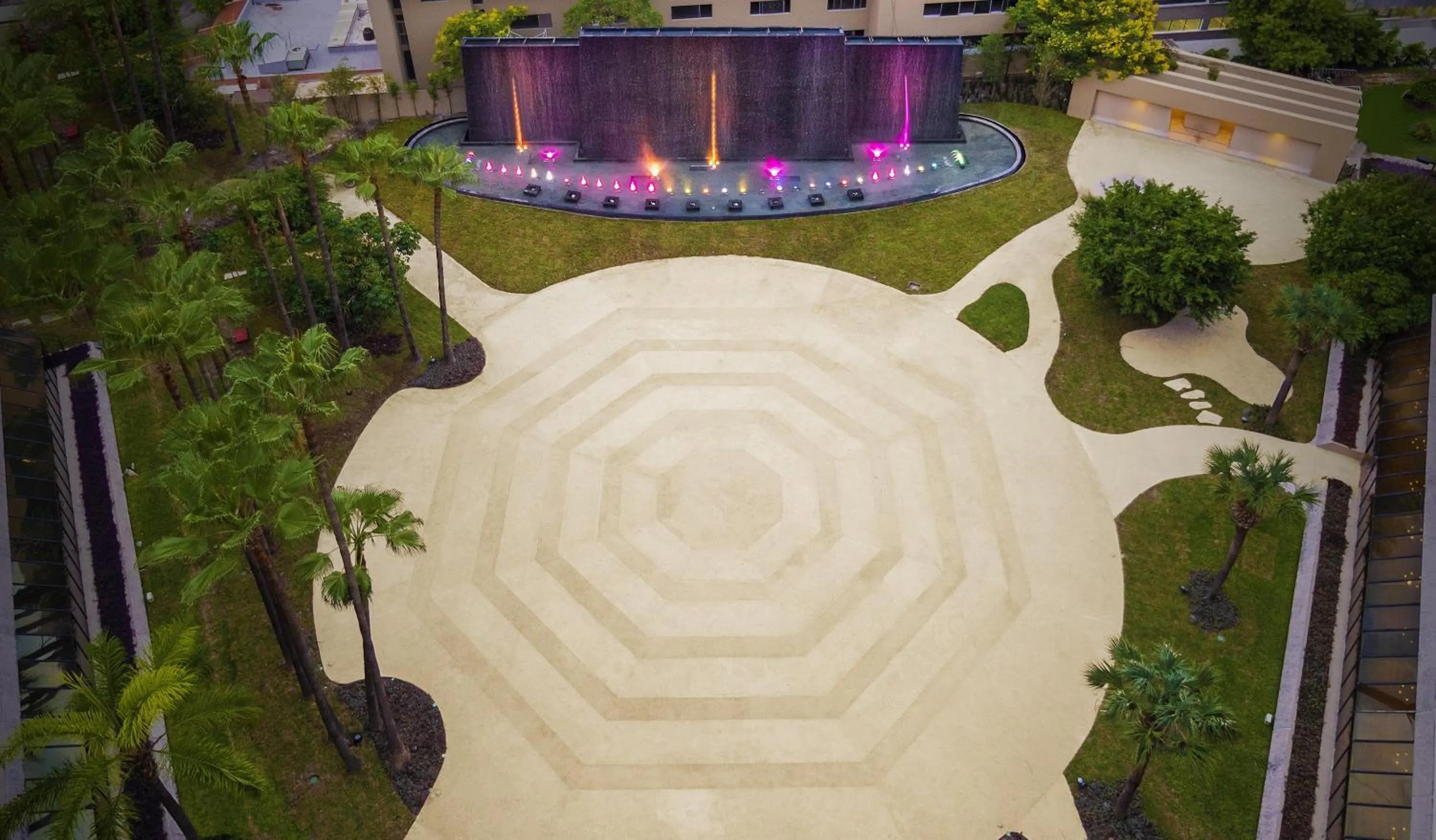 Inner courtyard view in MS Milenium Monterrey Curio Collection by Hilton