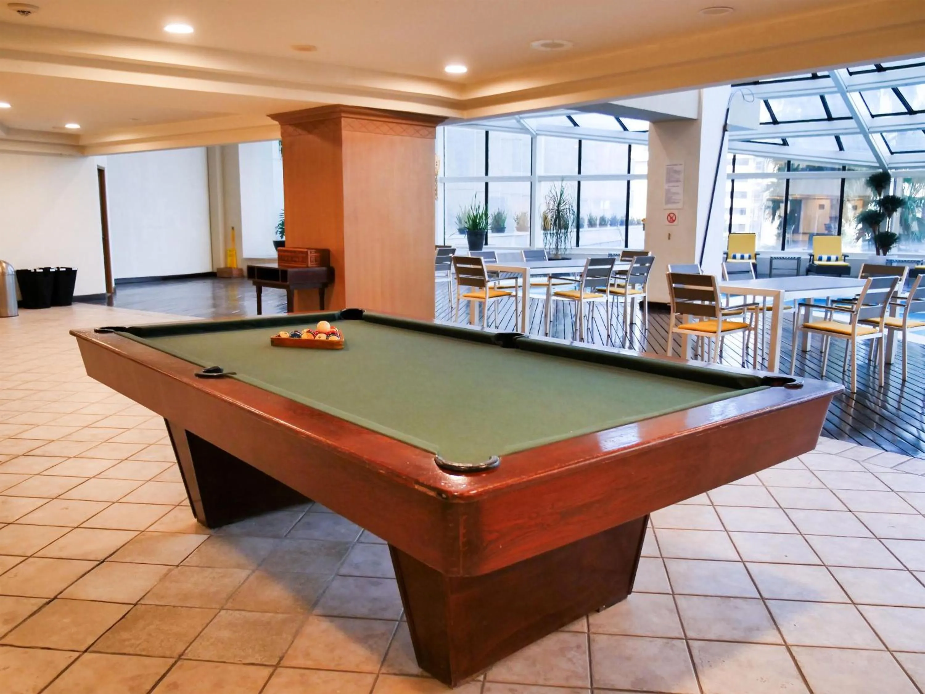 Pool view in MS Milenium Monterrey Curio Collection by Hilton