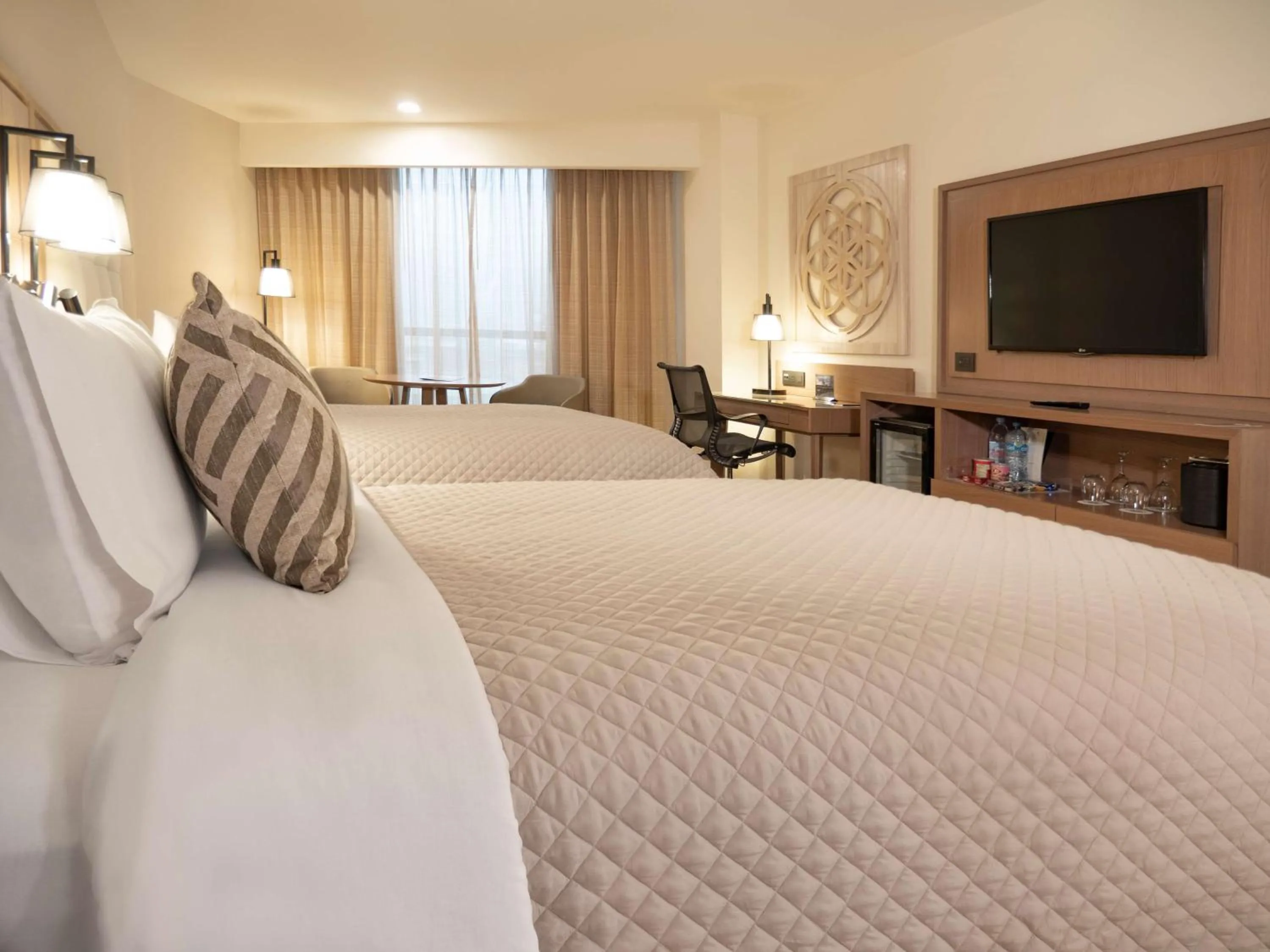 Bedroom, Bed in MS Milenium Monterrey Curio Collection by Hilton