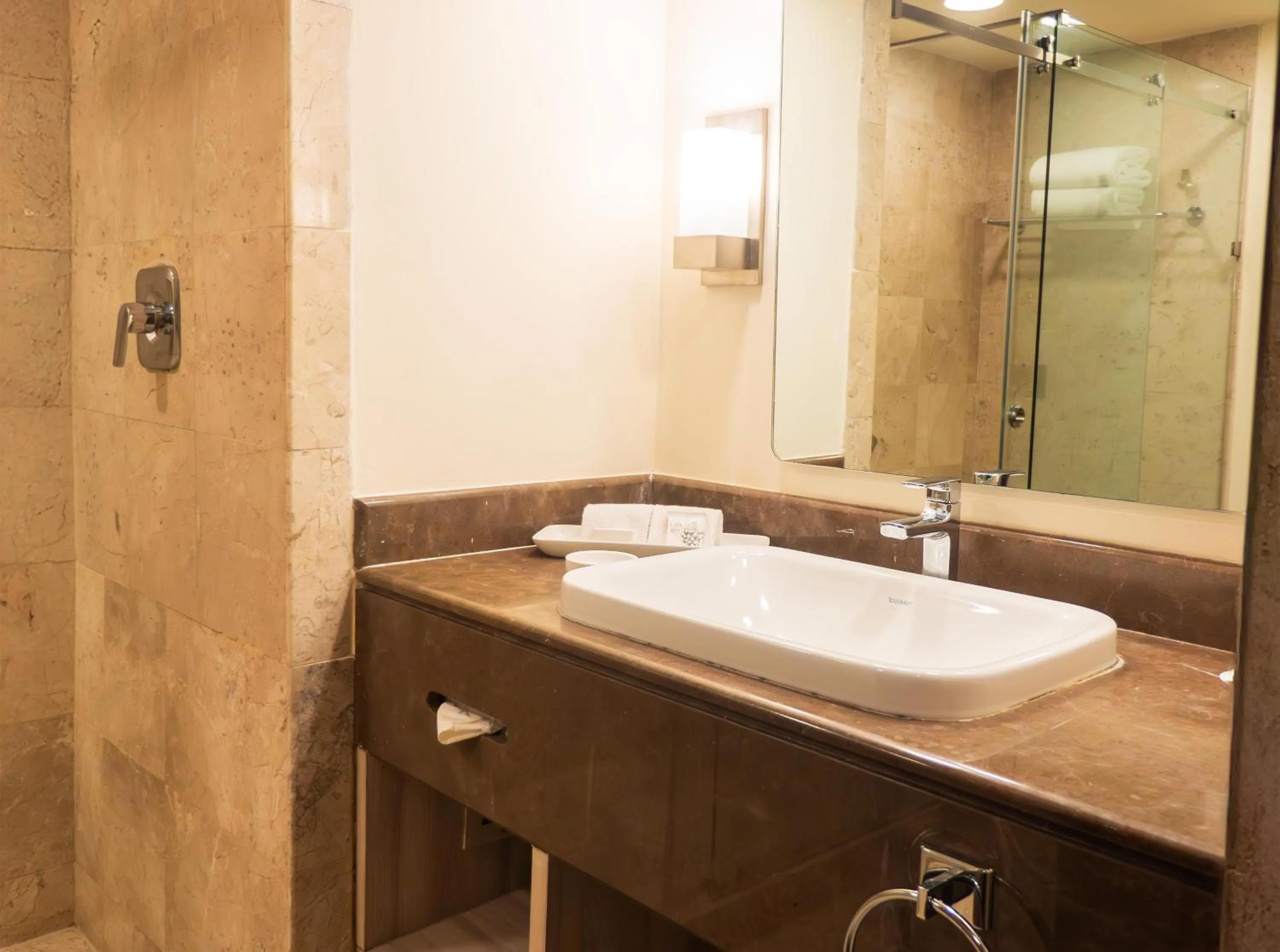 Bathroom in MS Milenium Monterrey Curio Collection by Hilton