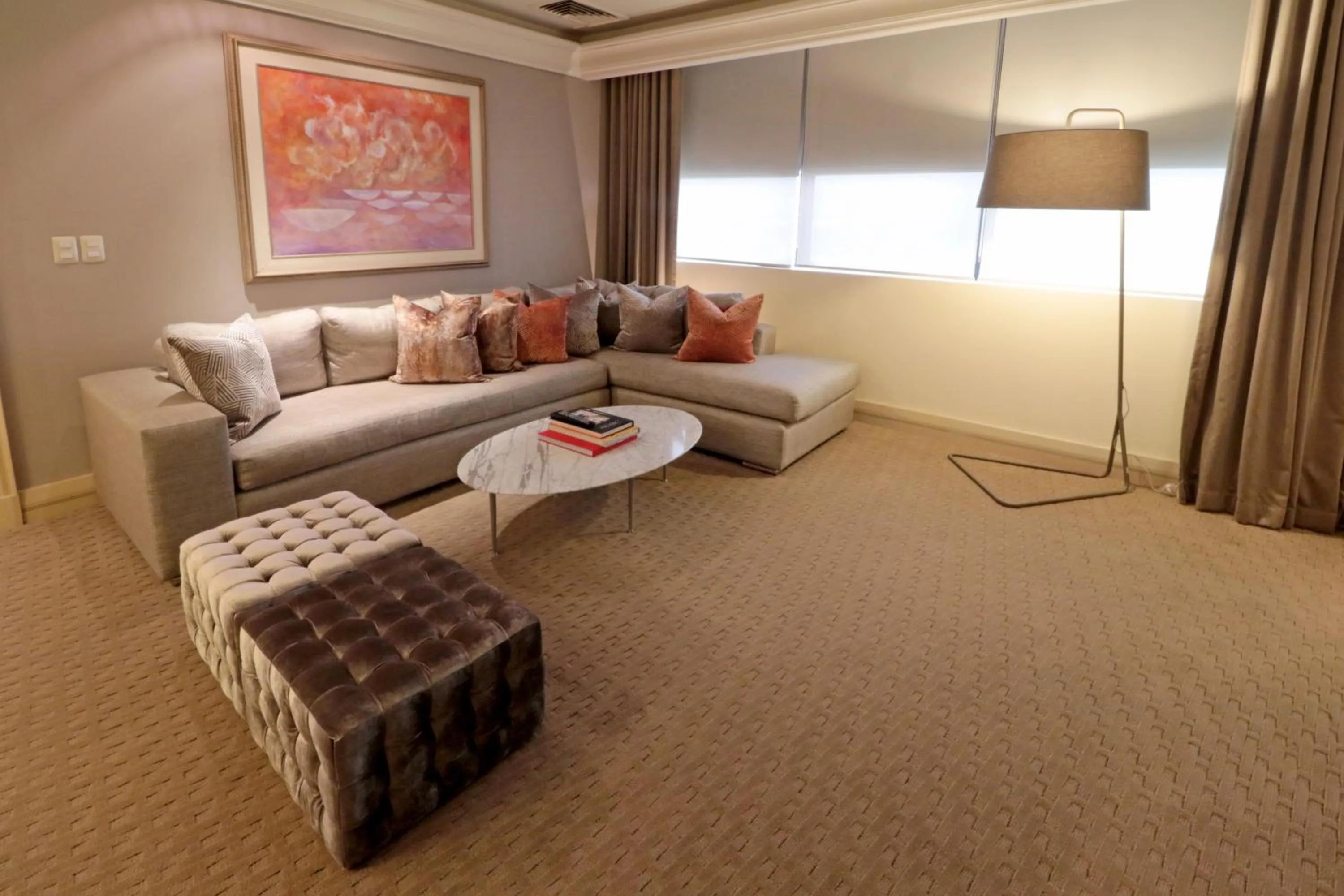 Living room in MS Milenium Monterrey Curio Collection by Hilton