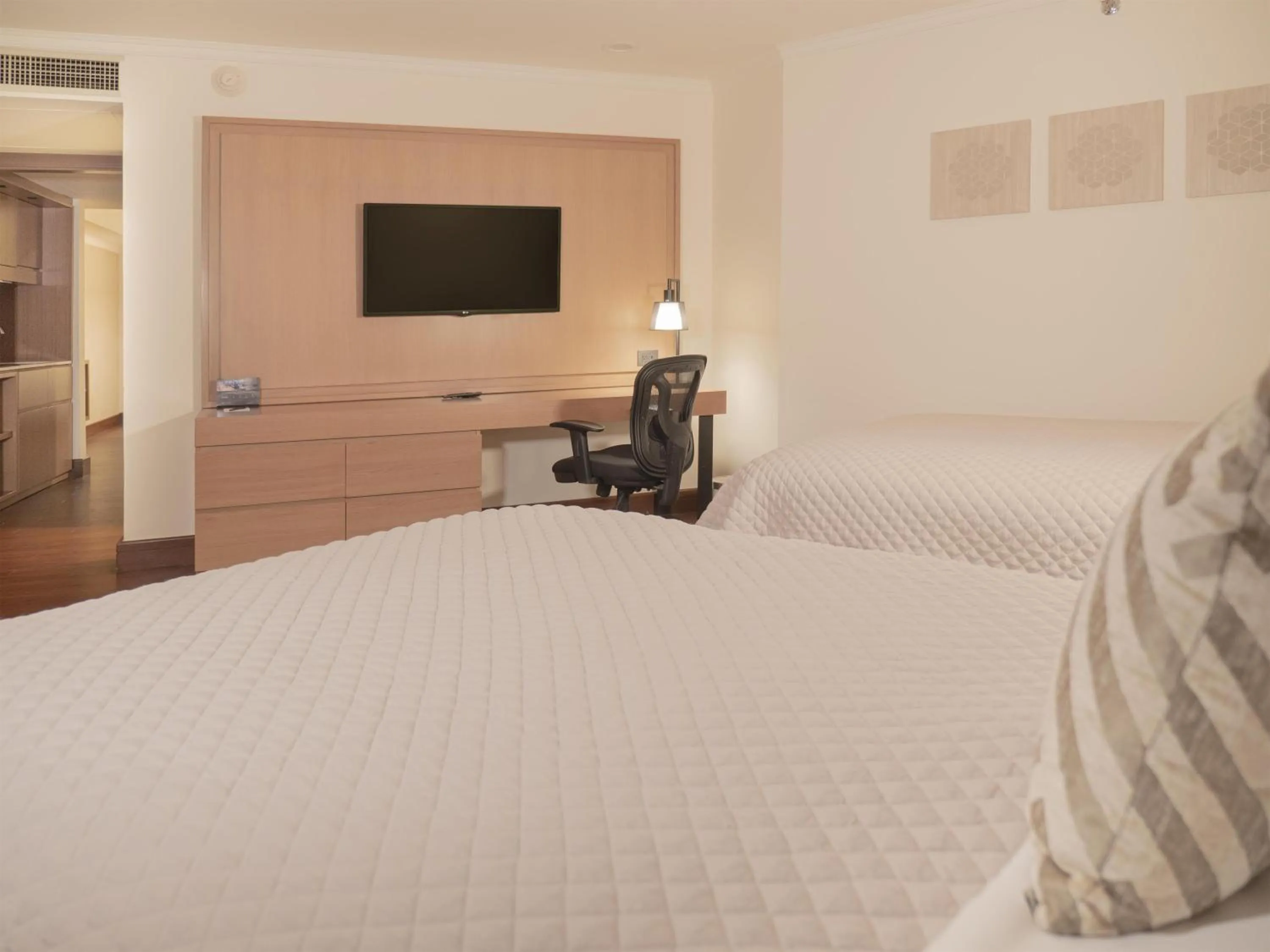 Bedroom, Bed in MS Milenium Monterrey Curio Collection by Hilton