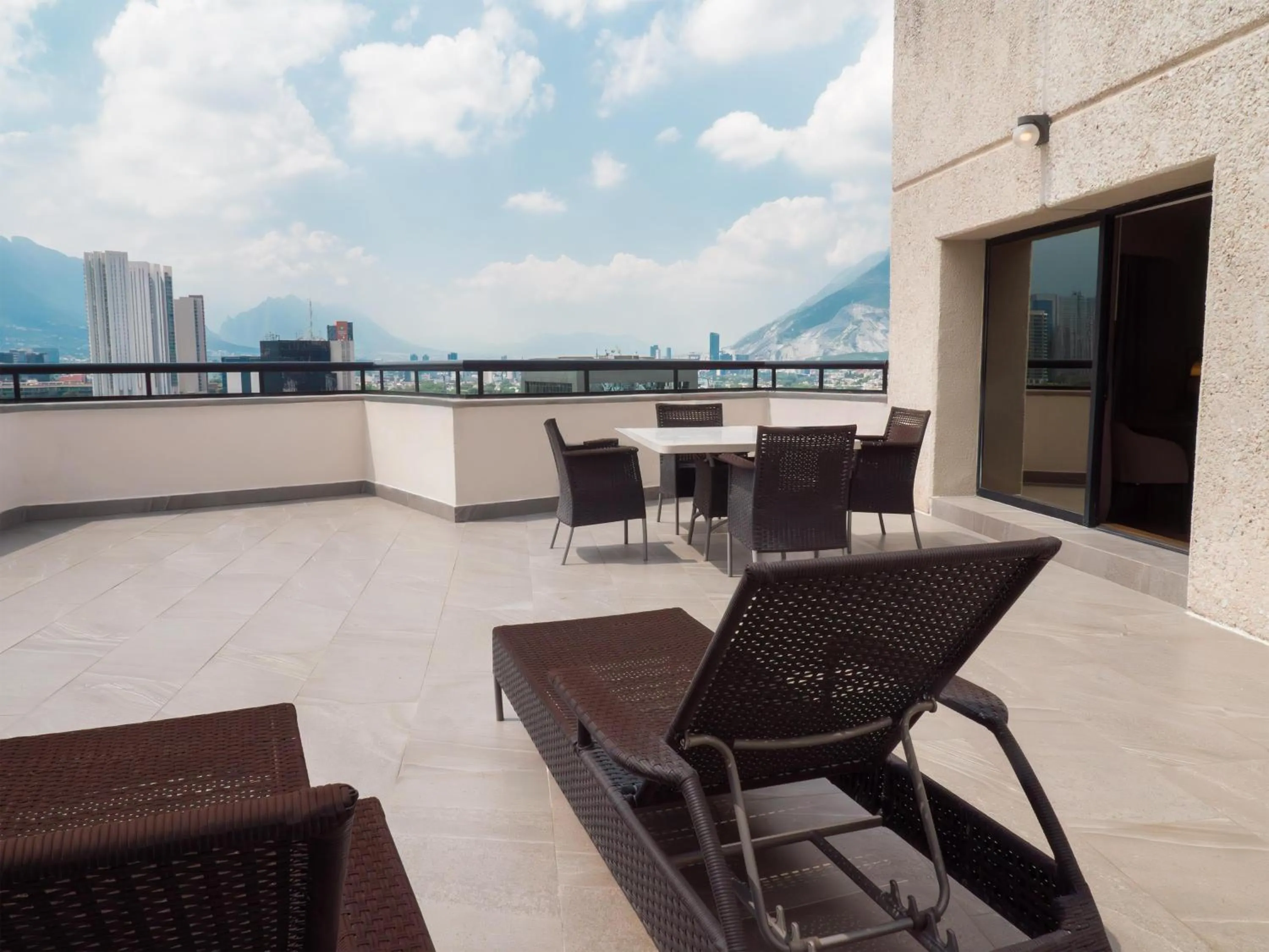 View (from property/room) in MS Milenium Monterrey Curio Collection by Hilton