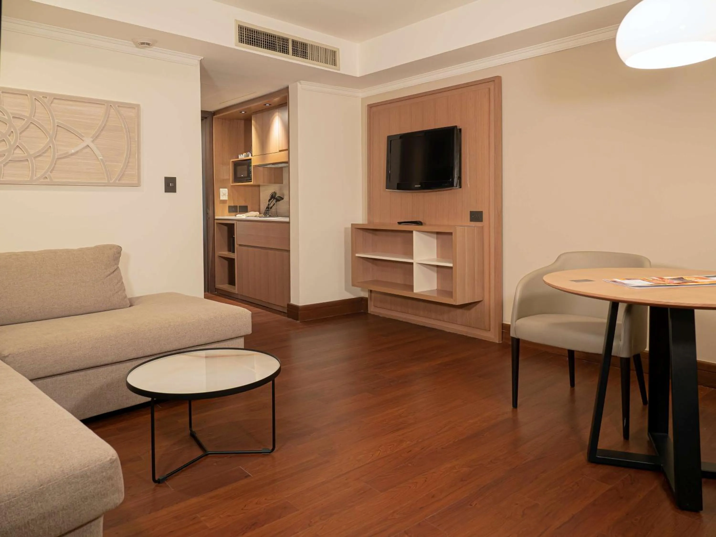 Living room in MS Milenium Monterrey Curio Collection by Hilton