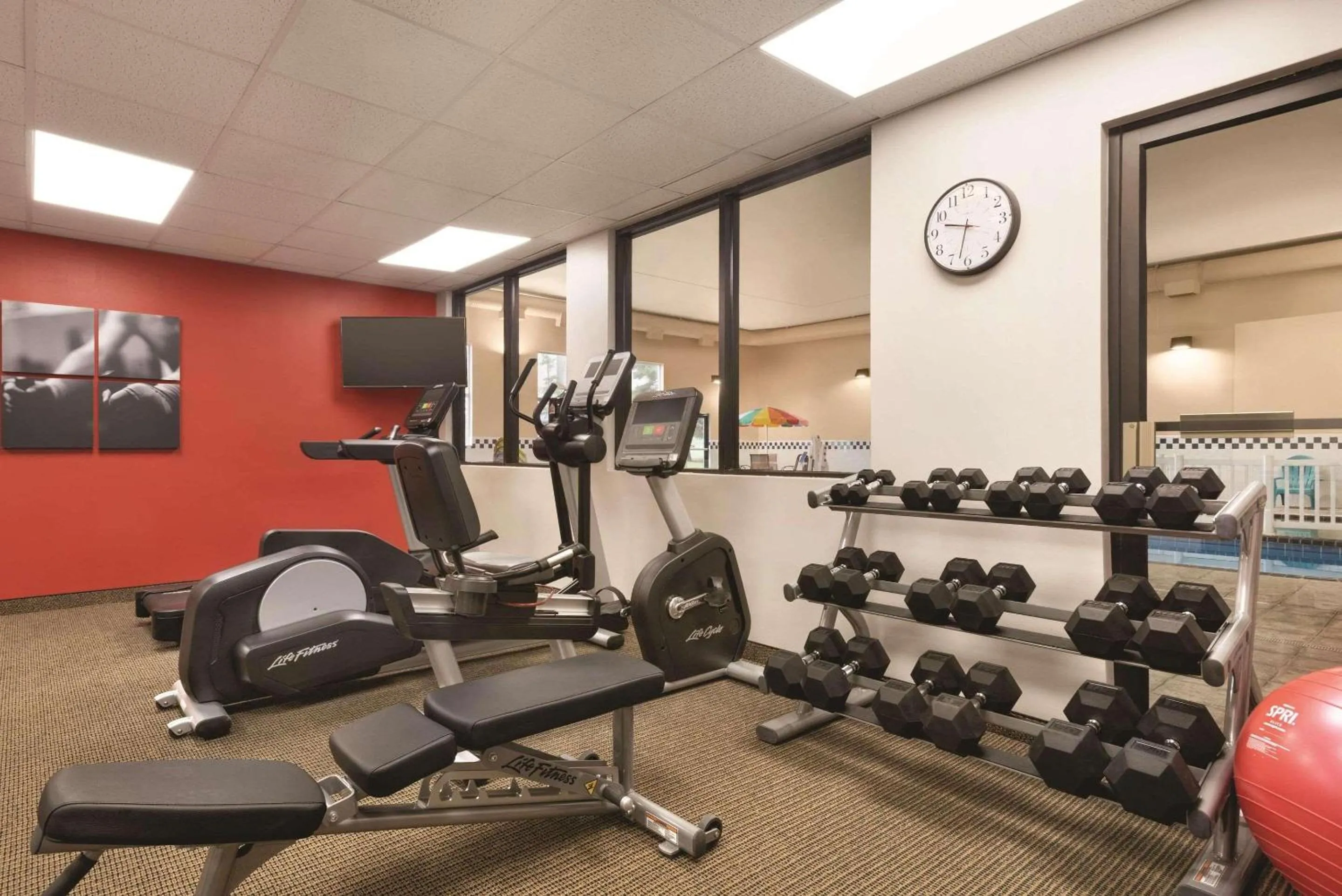 Fitness centre/facilities in Radisson Hotel Ames Conference Center at ISU