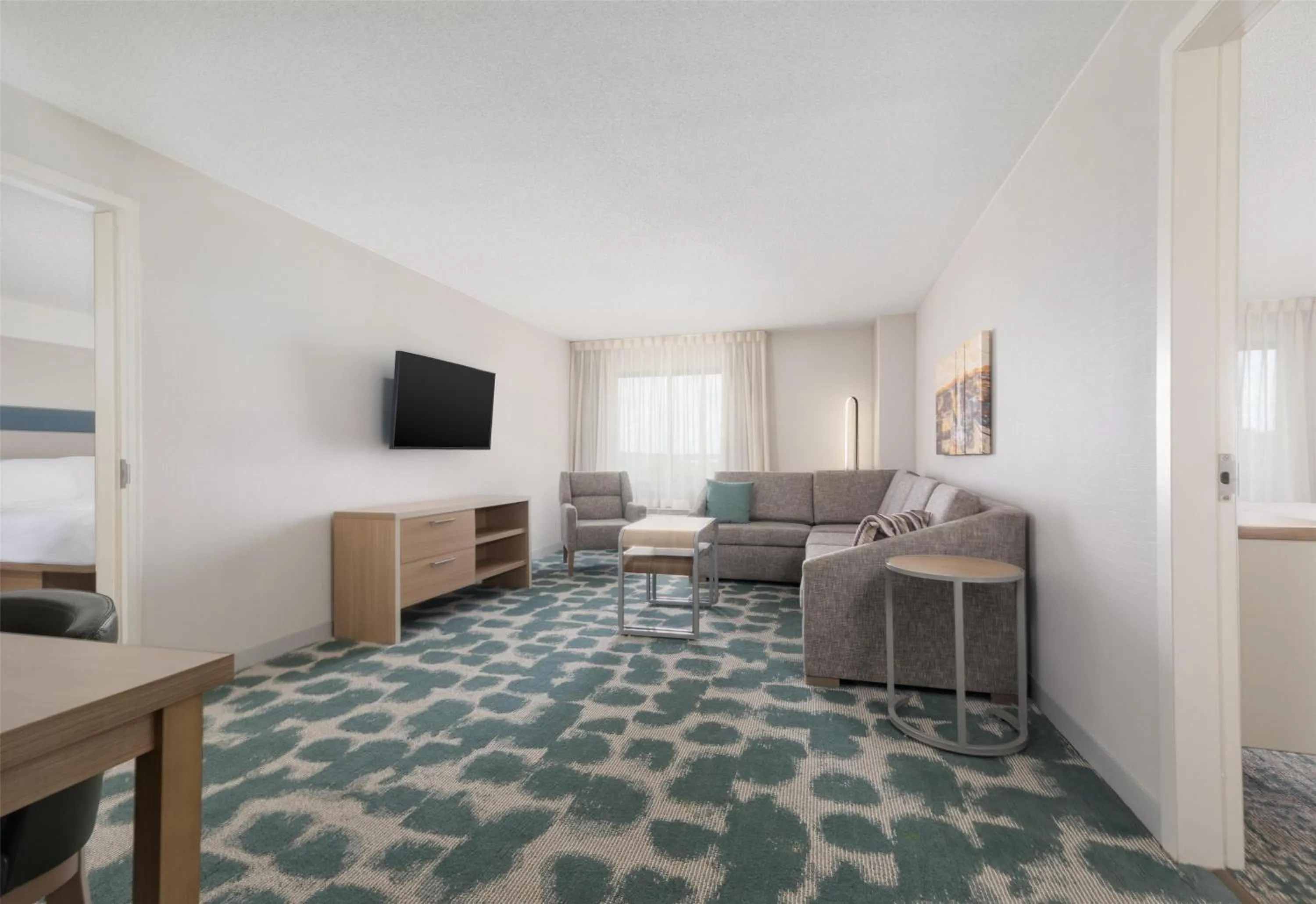 Living room in Homewood Suites by Hilton Baltimore - Arundel Mills