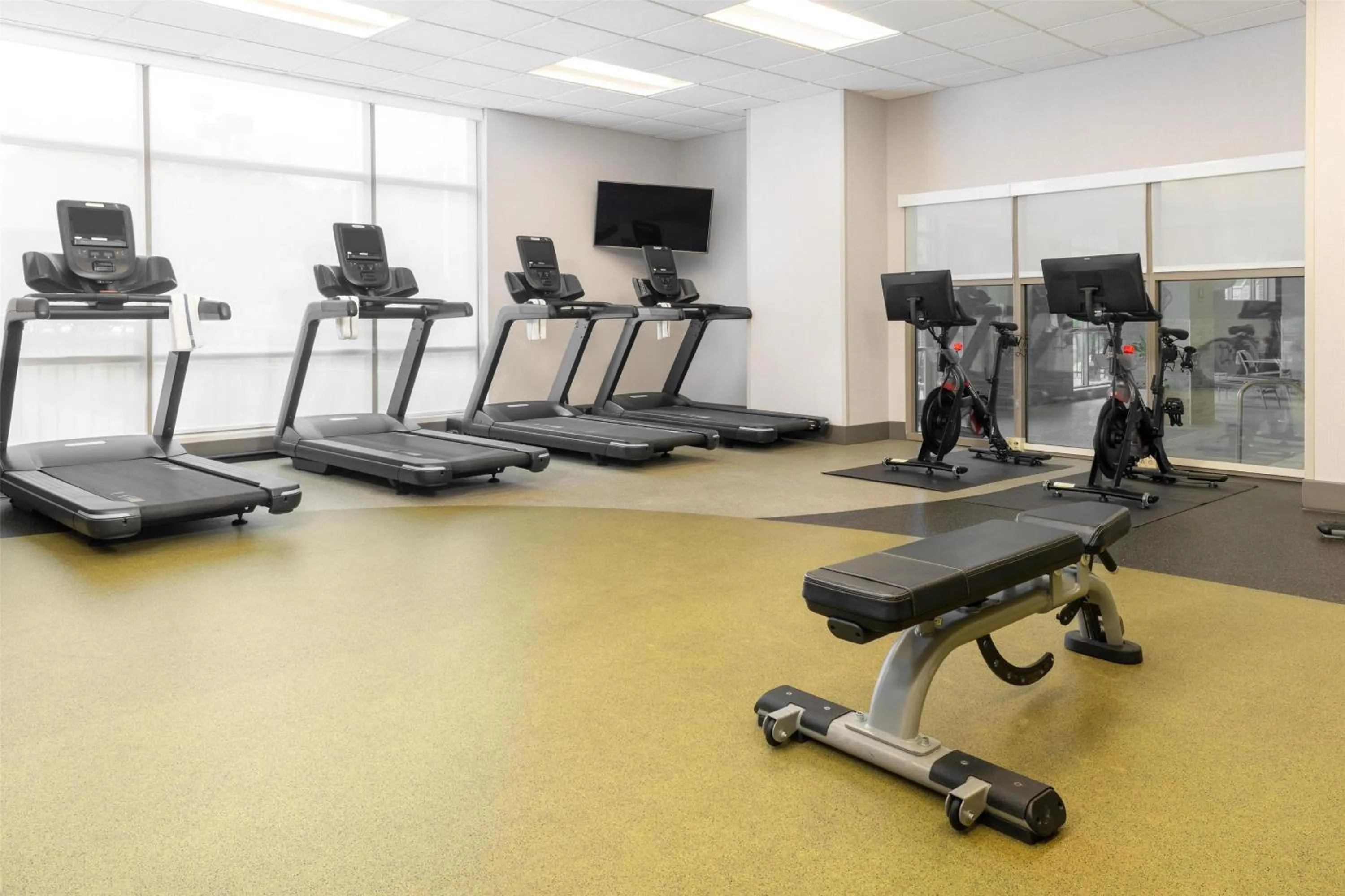 Fitness centre/facilities in Homewood Suites by Hilton Baltimore - Arundel Mills
