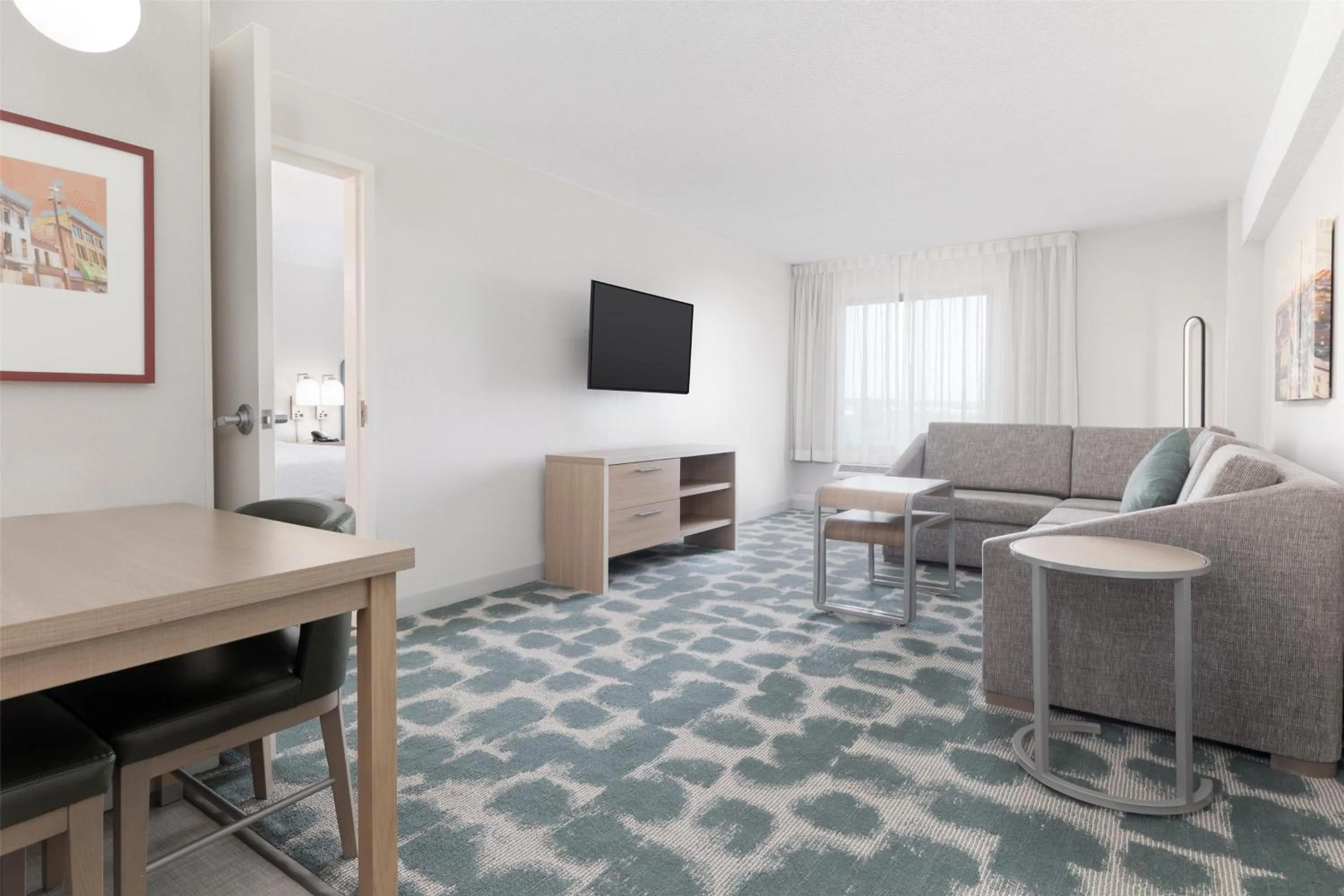 Living room in Homewood Suites by Hilton Baltimore - Arundel Mills
