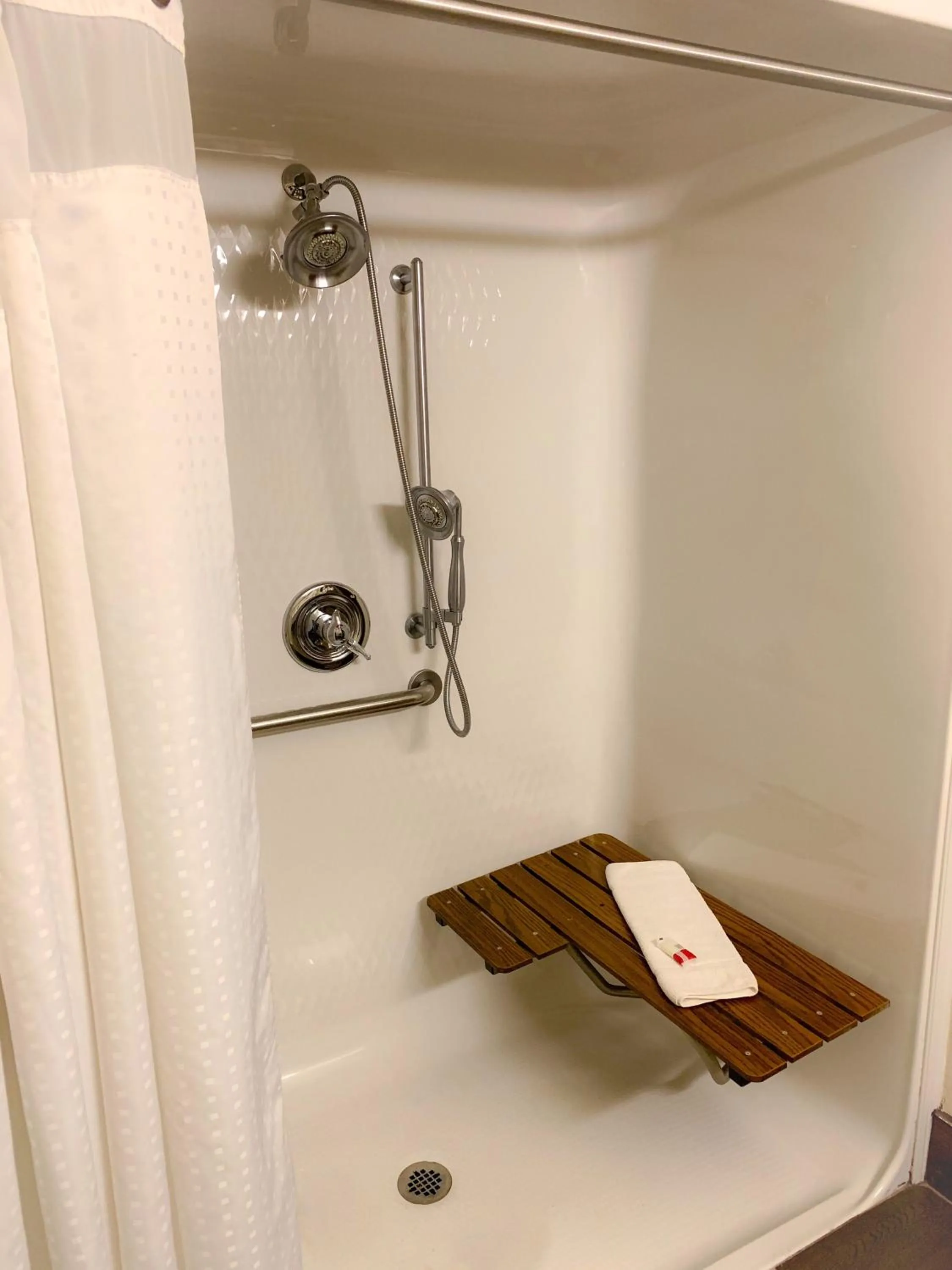 Shower in Baymont by Wyndham Chelsea