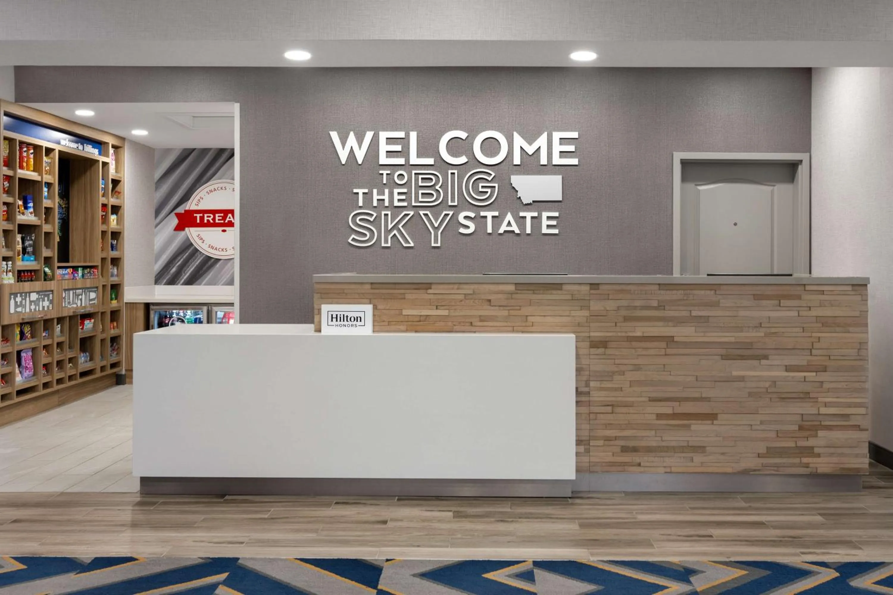 Lobby or reception in Hampton Inn & Suites Billings West I-90