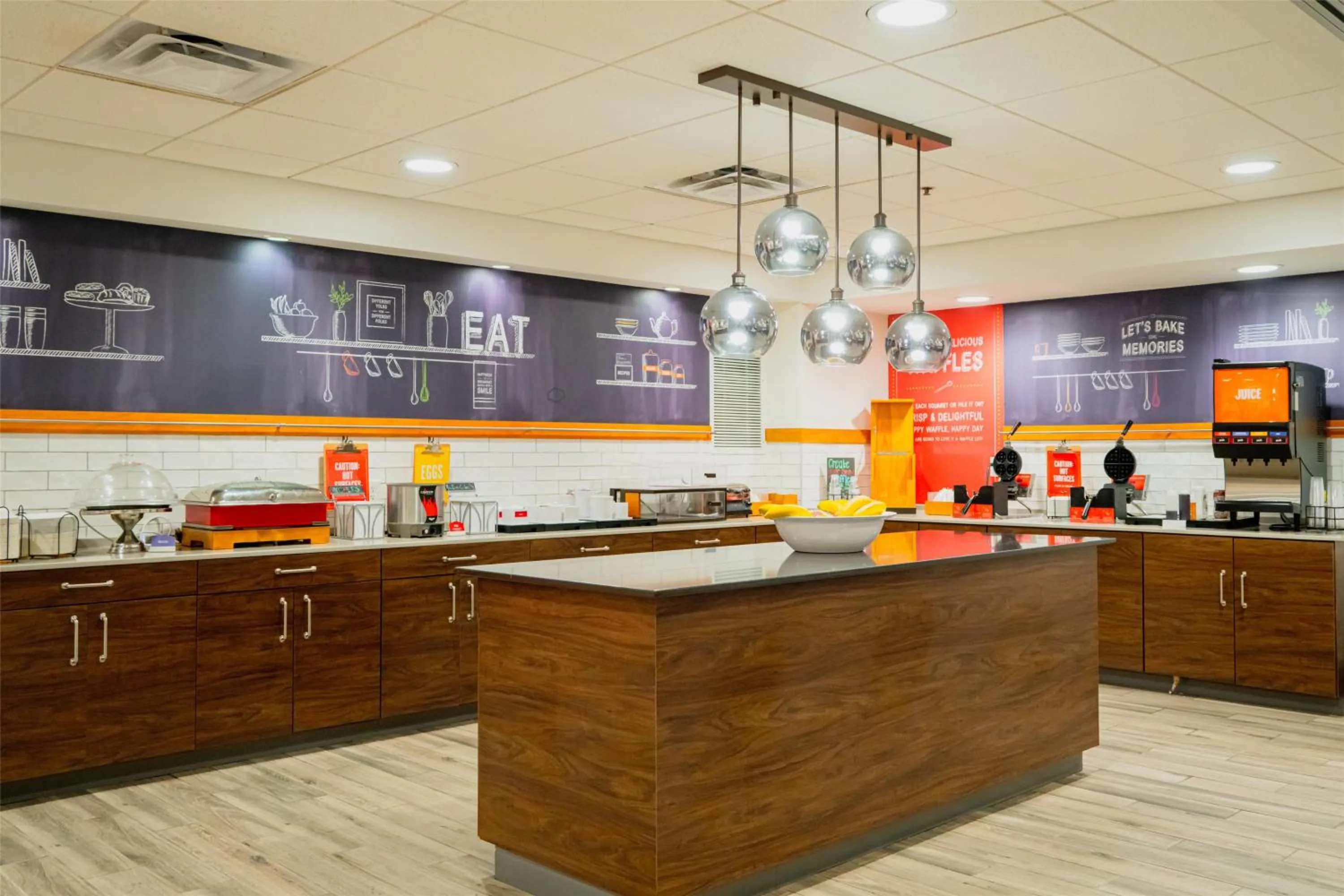 Breakfast in Hampton Inn Gonzales