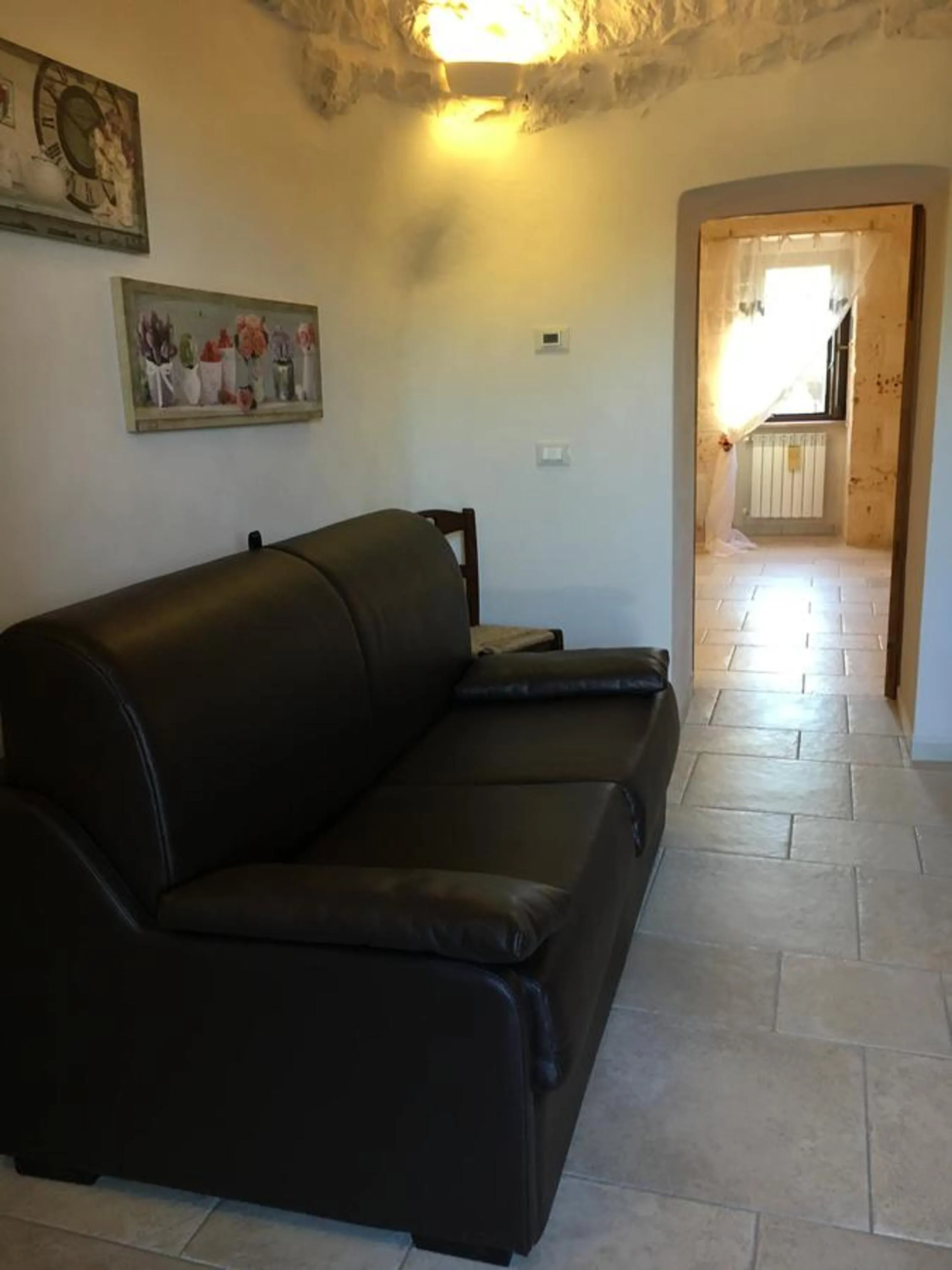 Living room in Il Trullo di Giulietta