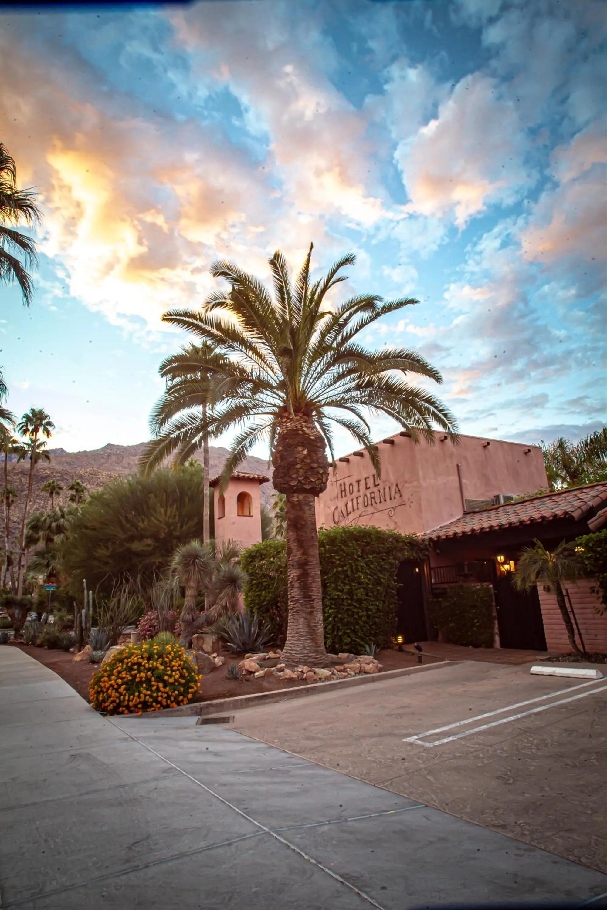 Property building in Hotel California