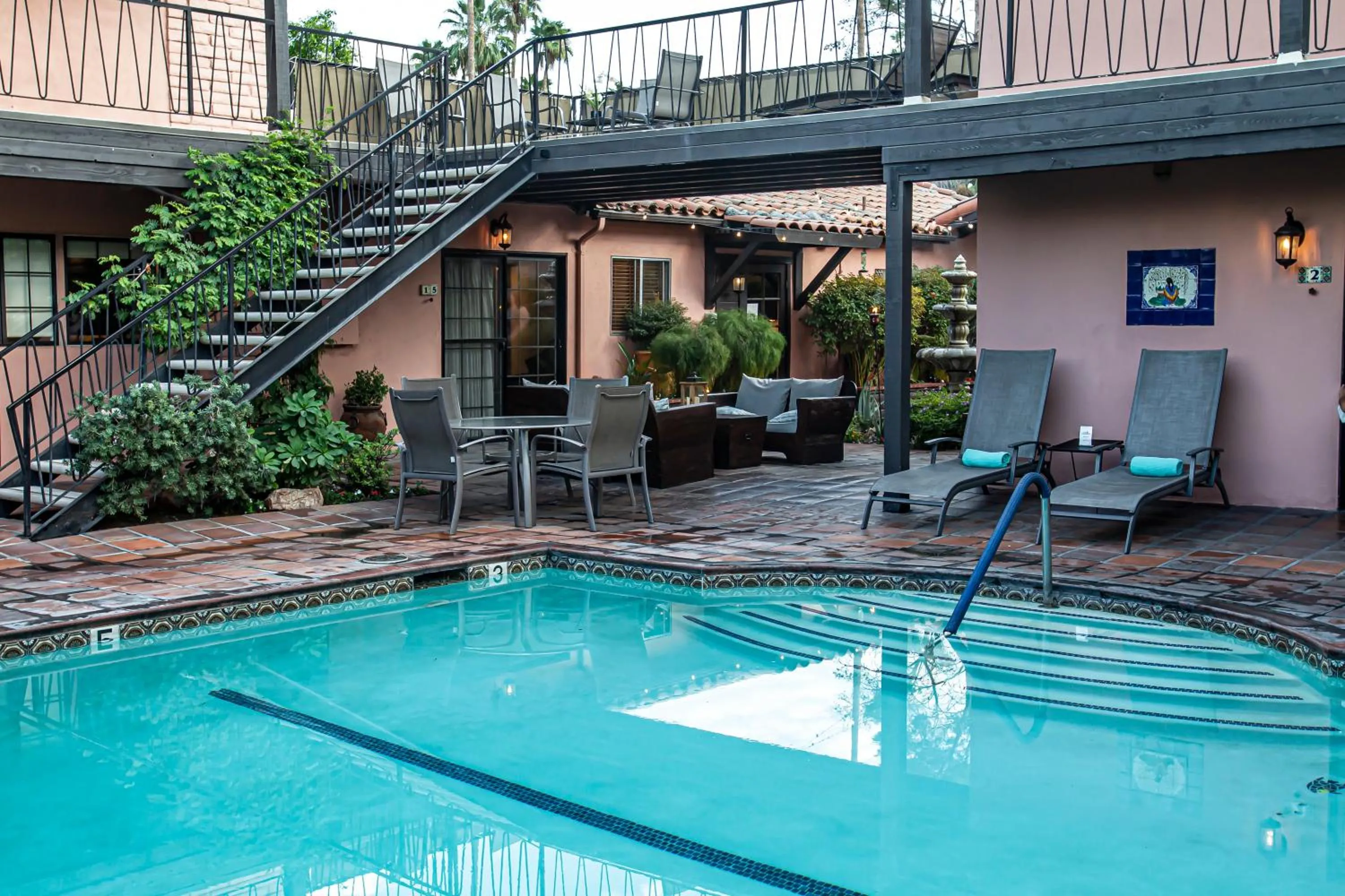 Property building in Hotel California