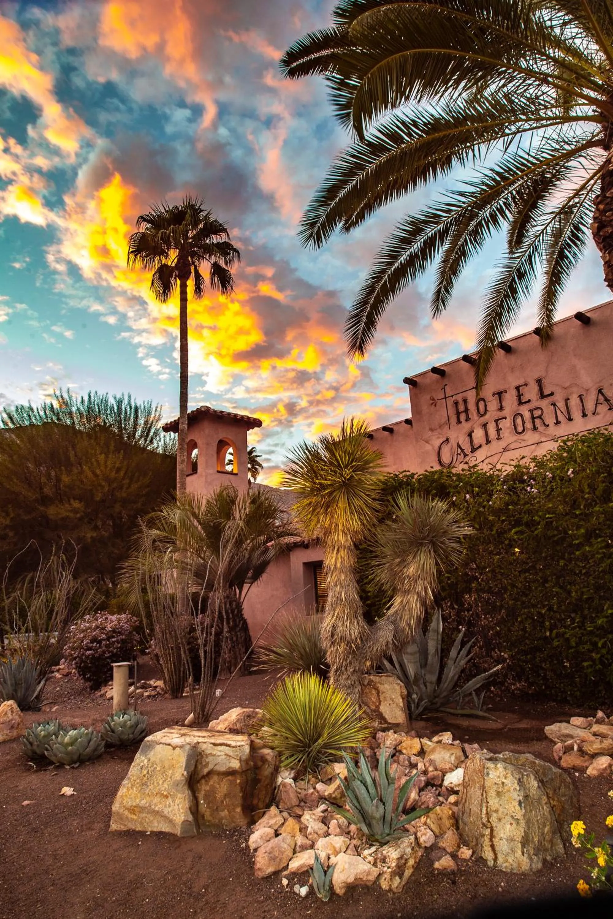 Property building in Hotel California