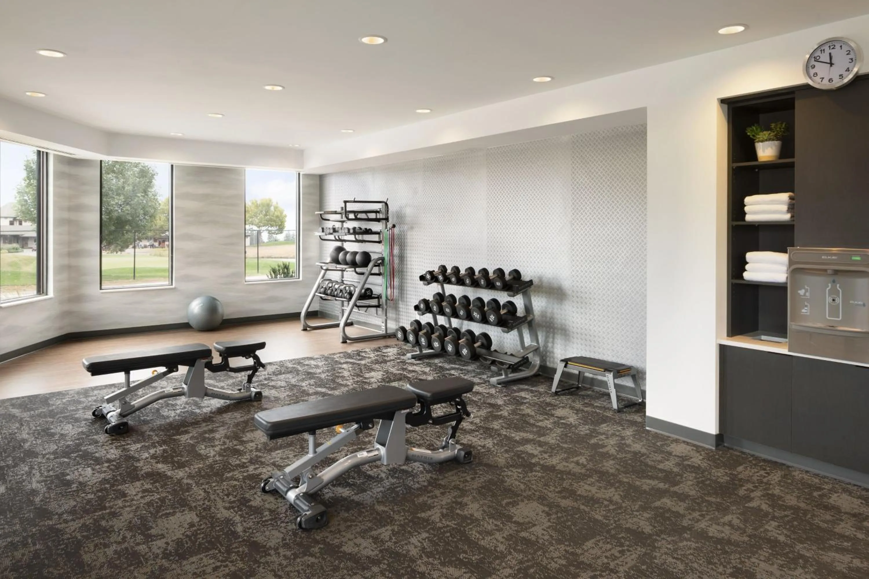 Fitness centre/facilities in Fairfield Inn & Suites by Marriott West Kelowna
