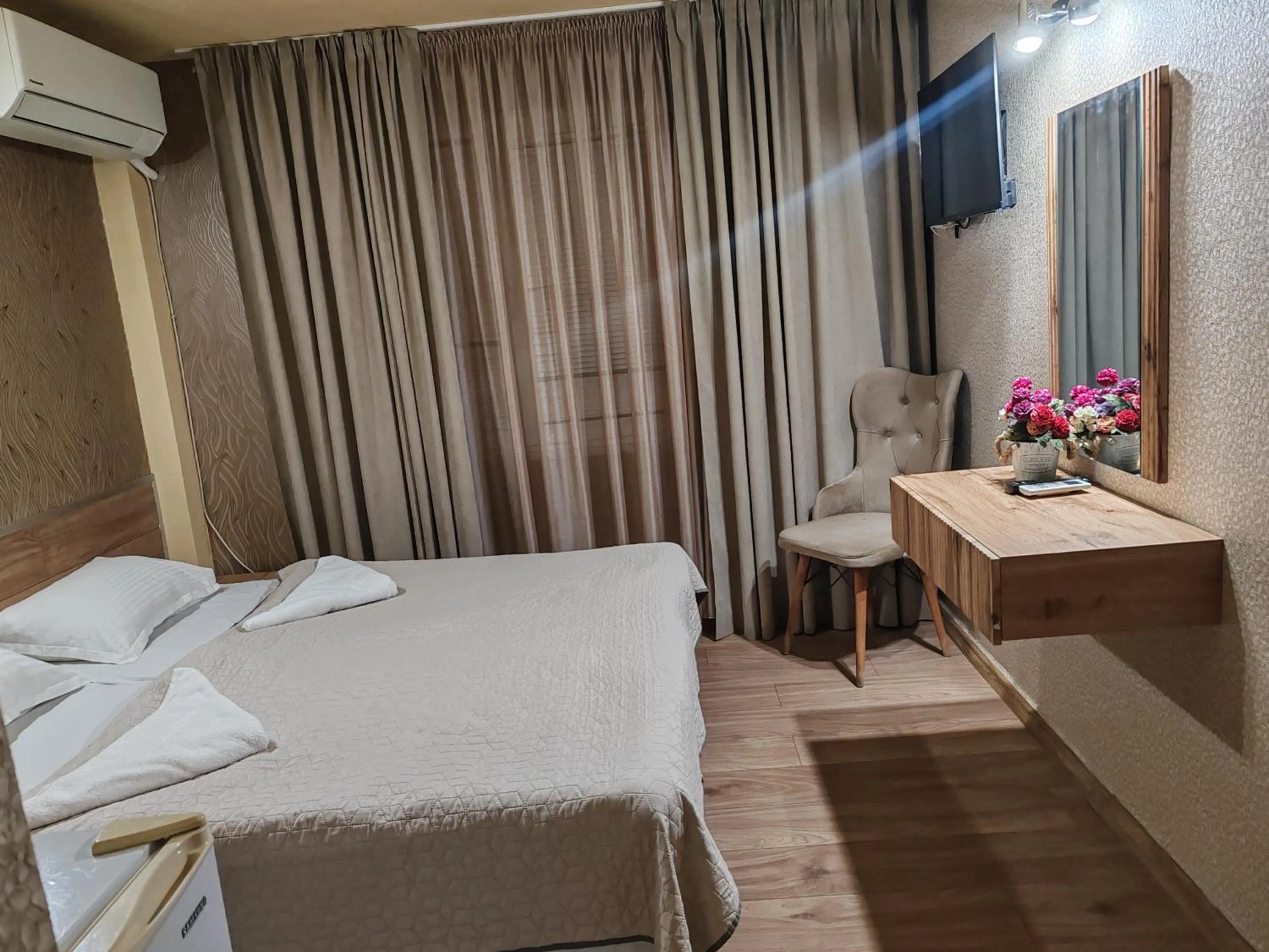 Bed in Family Hotel Kartala