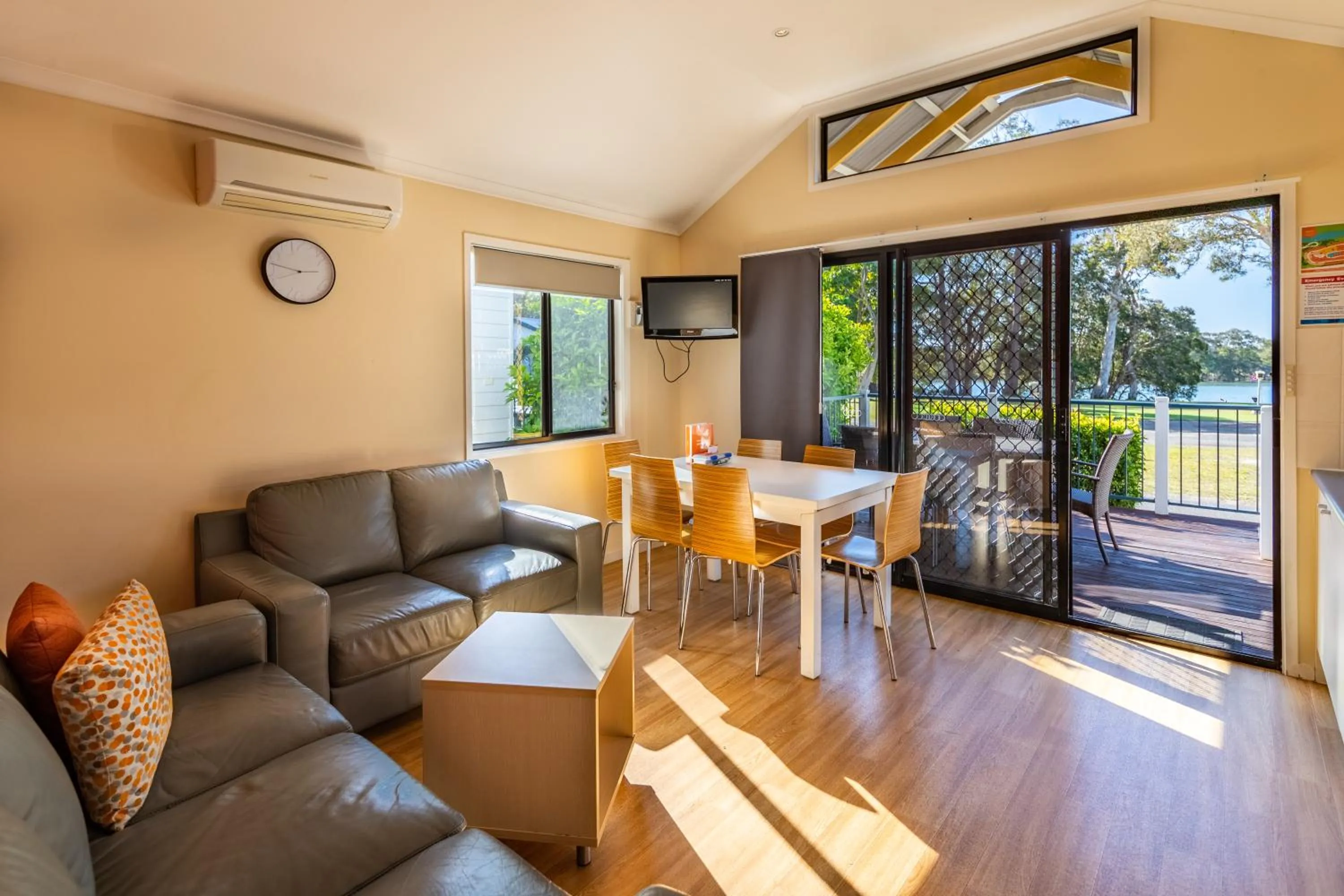 Living room in Ingenia Holidays South West Rocks