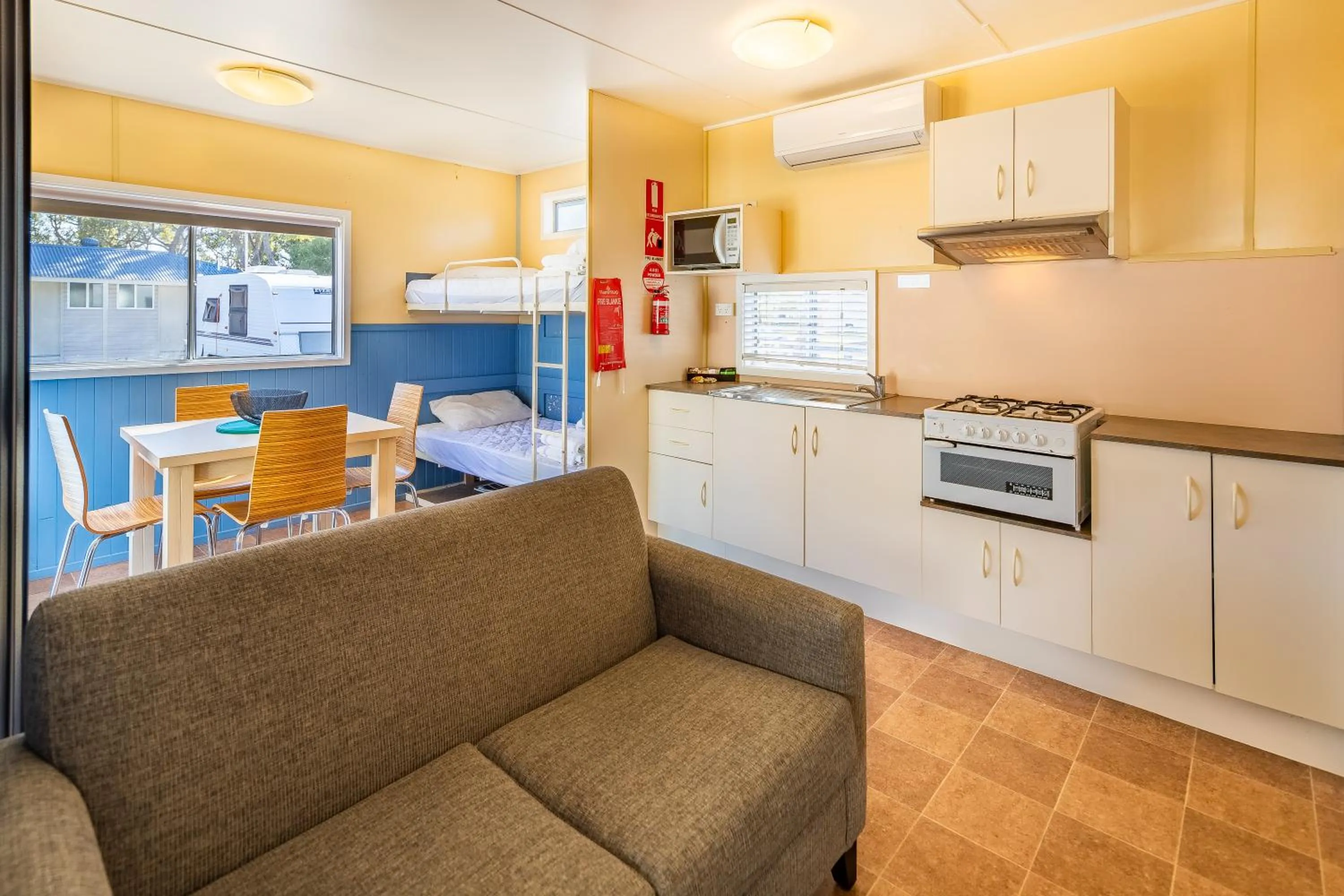 Kitchen or kitchenette in Ingenia Holidays South West Rocks