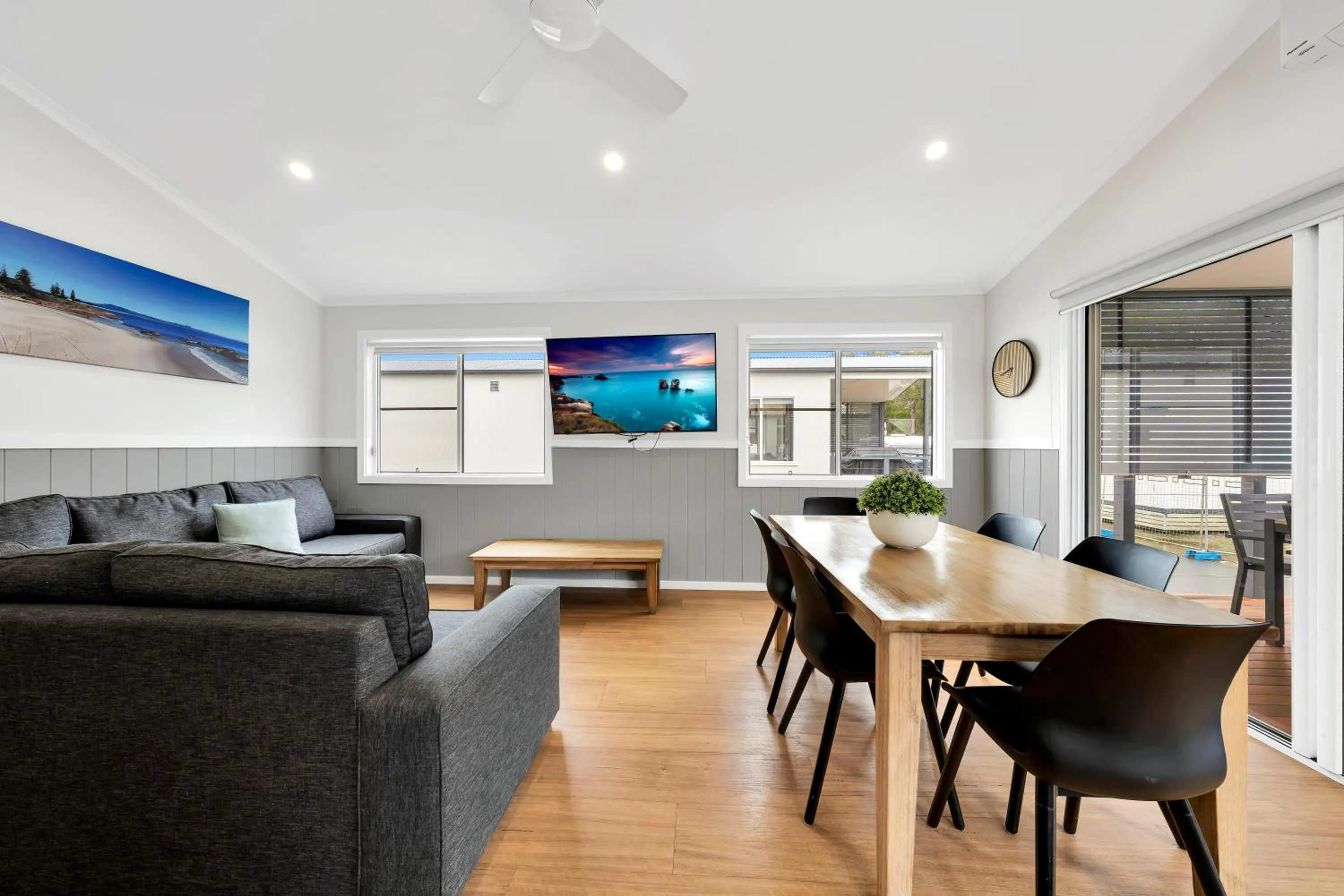 Living room in Ingenia Holidays South West Rocks