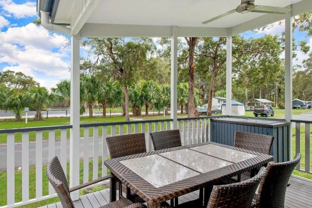 Balcony/Terrace in Ingenia Holidays South West Rocks