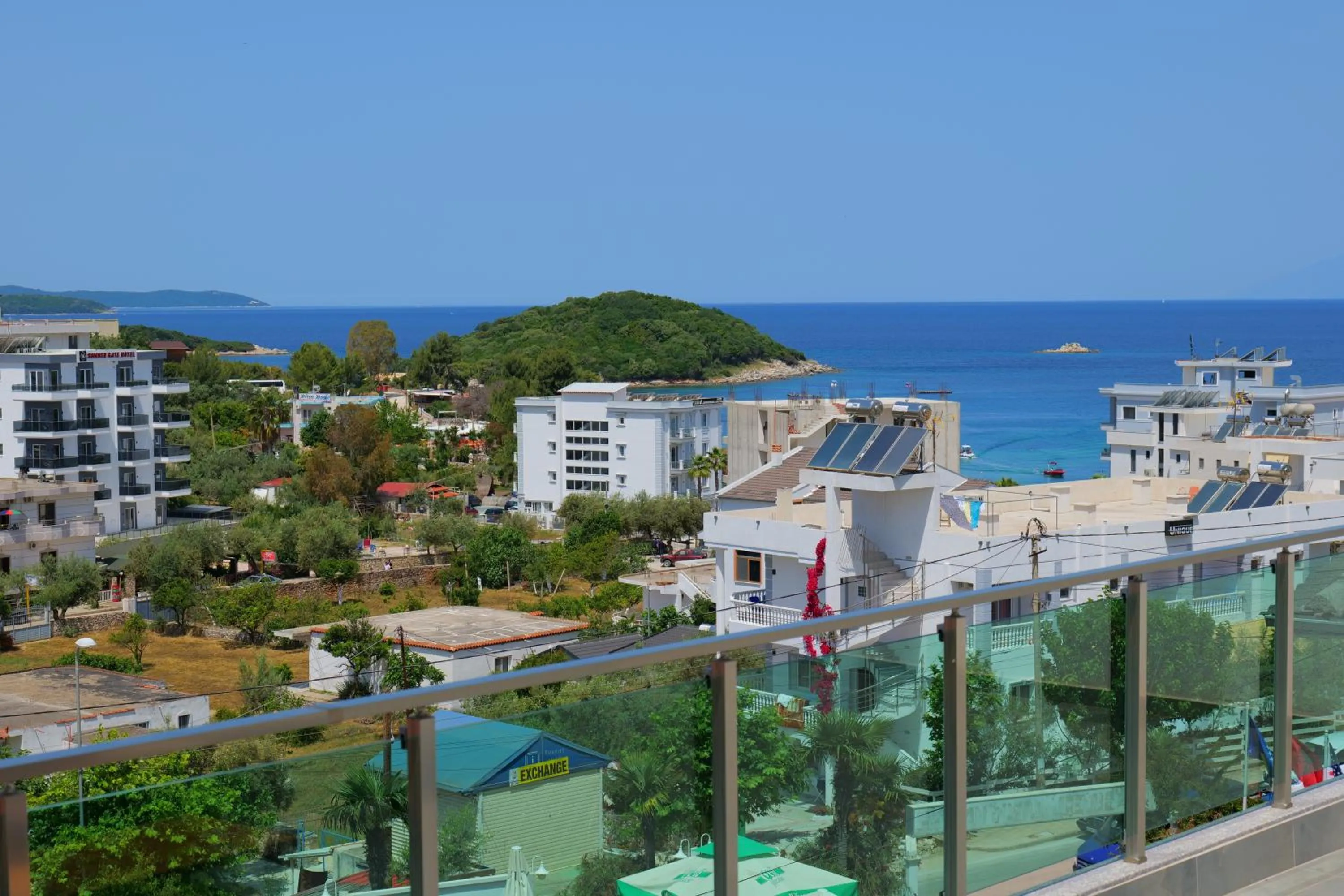 City view in Hotel Vathi