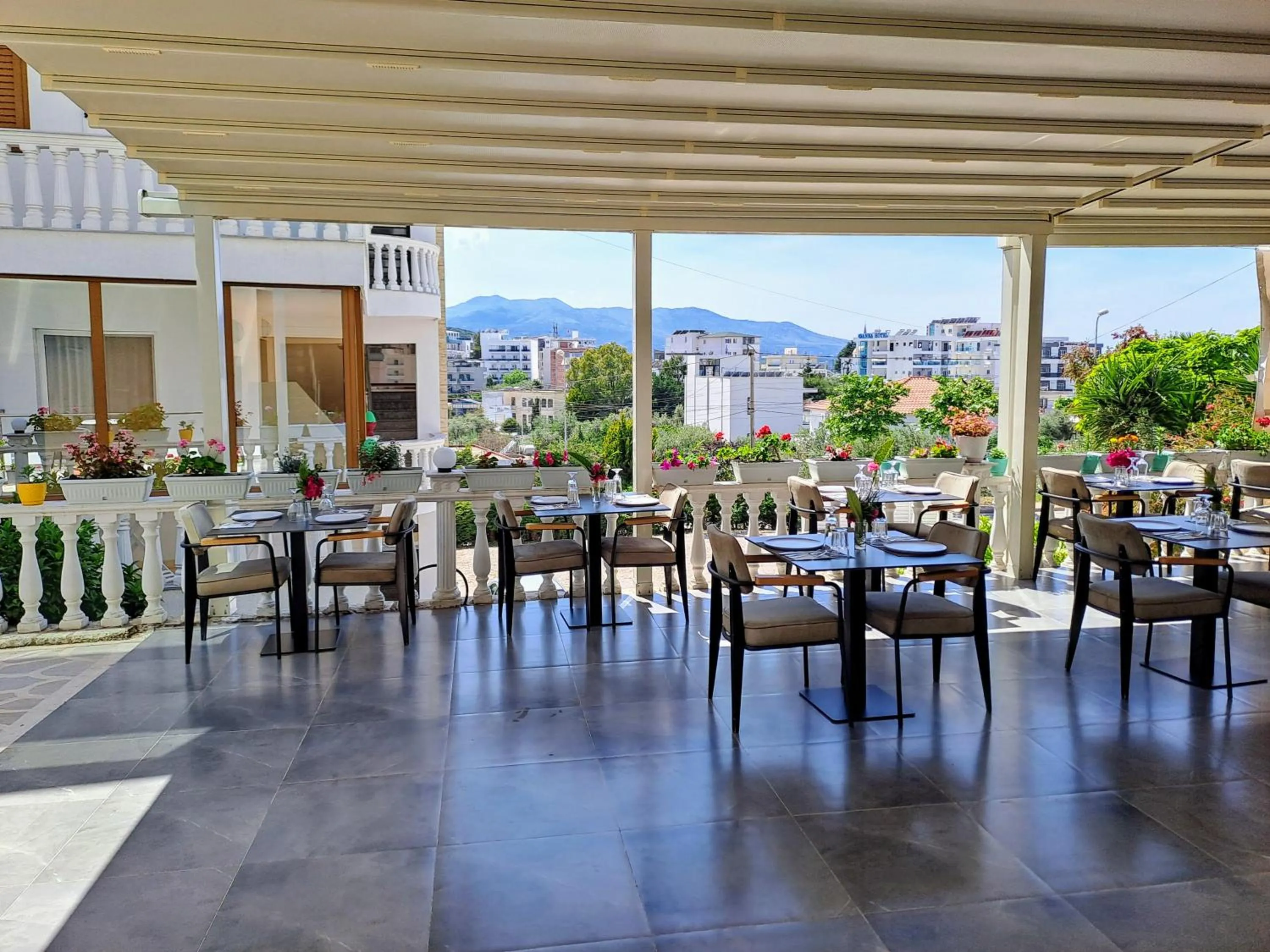 Breakfast in Hotel Vathi