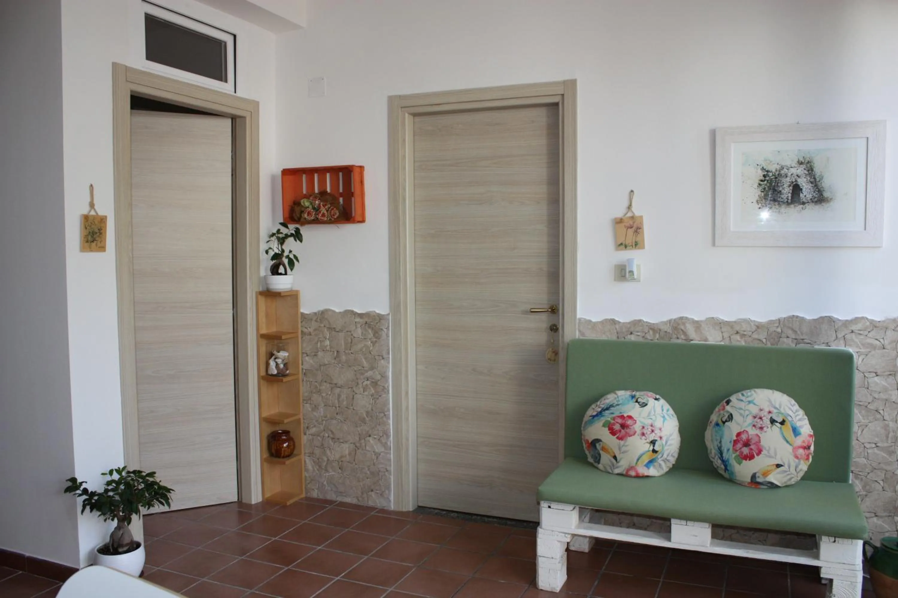 Lobby or reception in La Macchia