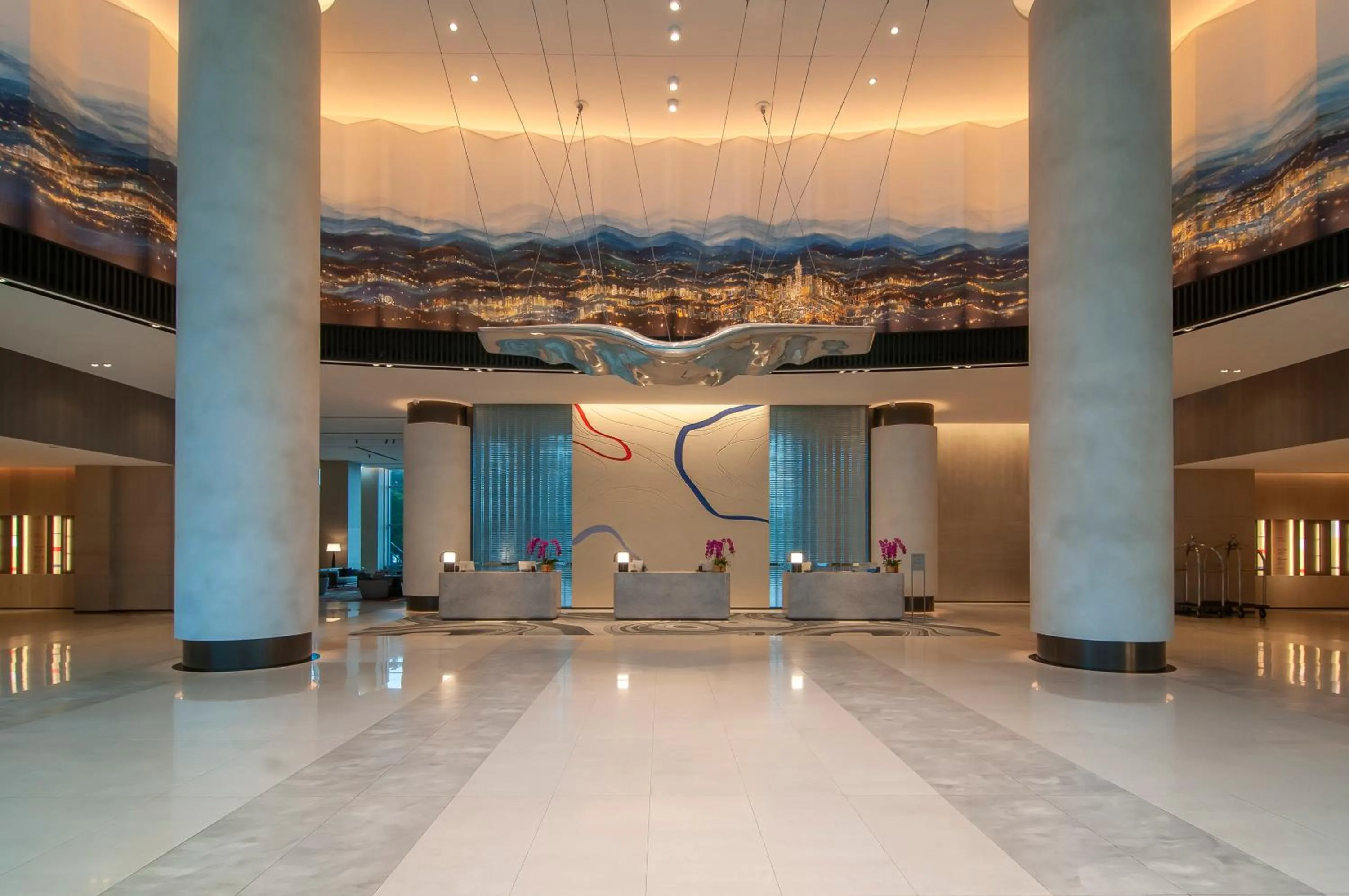 Lobby or reception in Hyatt Regency Taoyuan International Airport