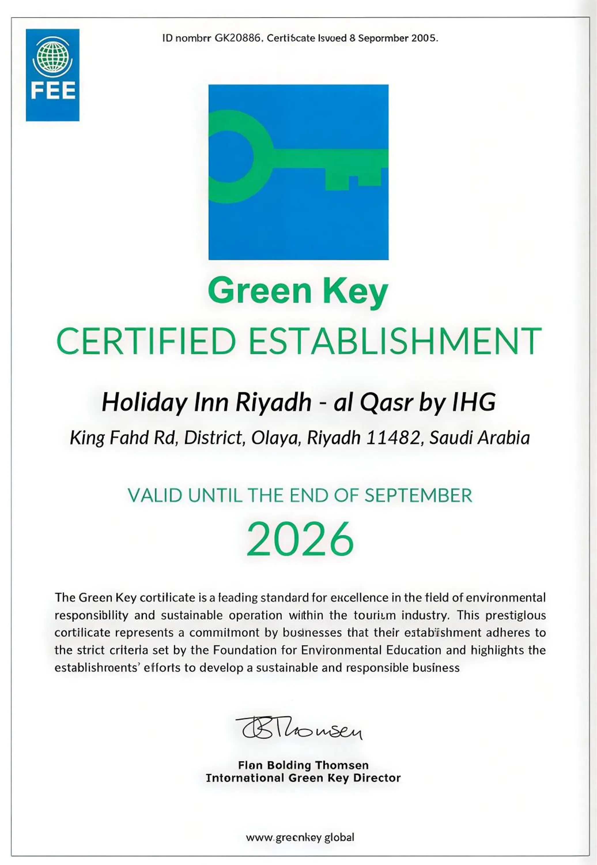 Property building in Holiday Inn Riyadh Al Qasr by IHG