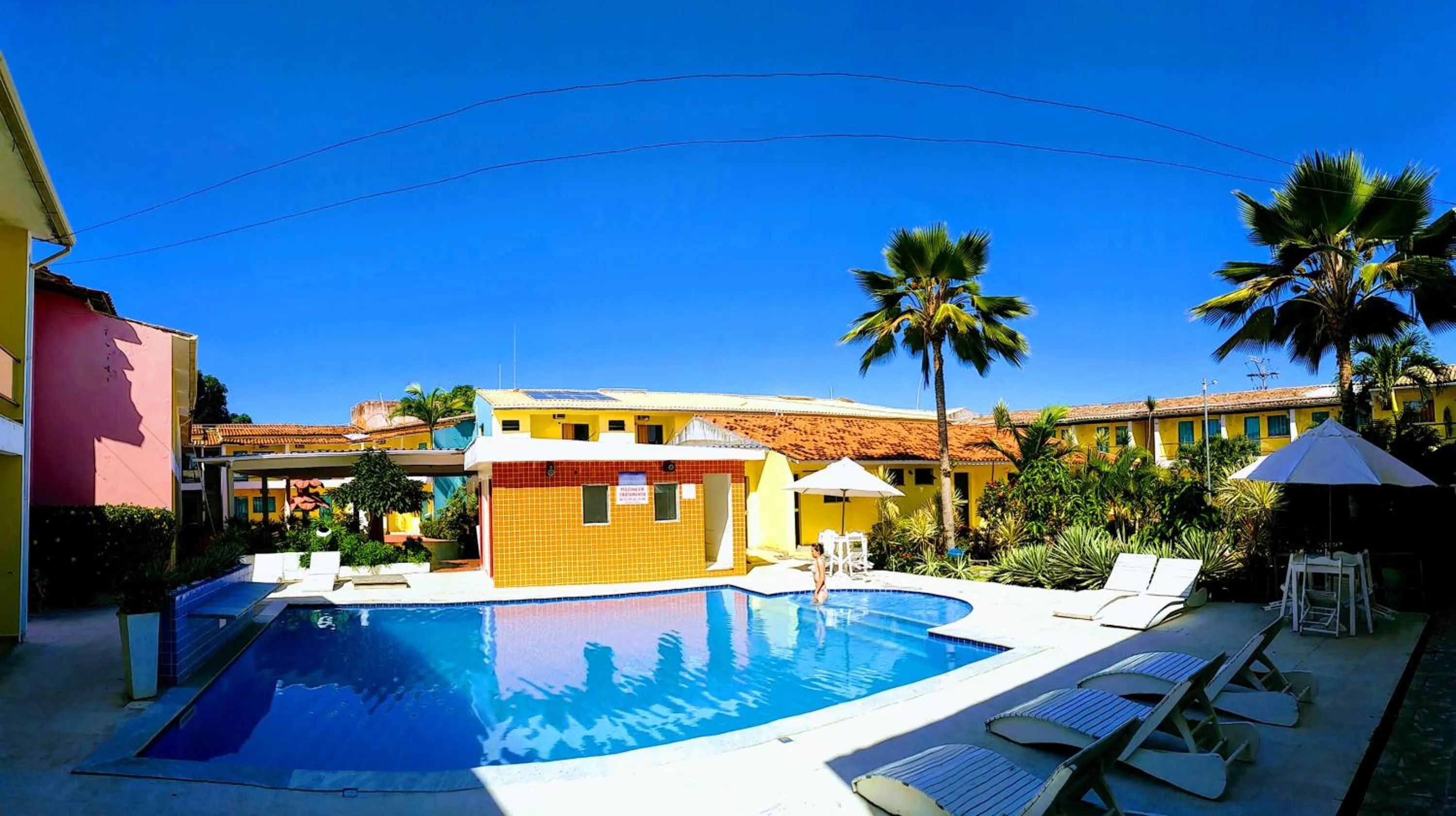 Swimming pool in Hotel Porto Garden