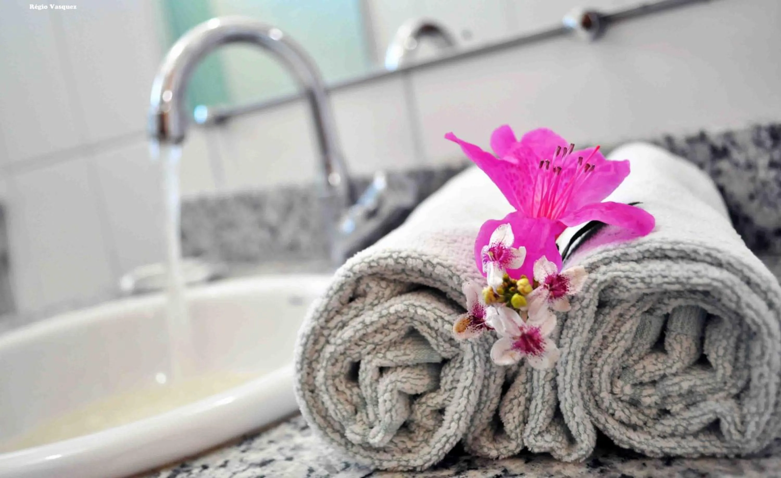 Bathroom in Hotel Porto Garden