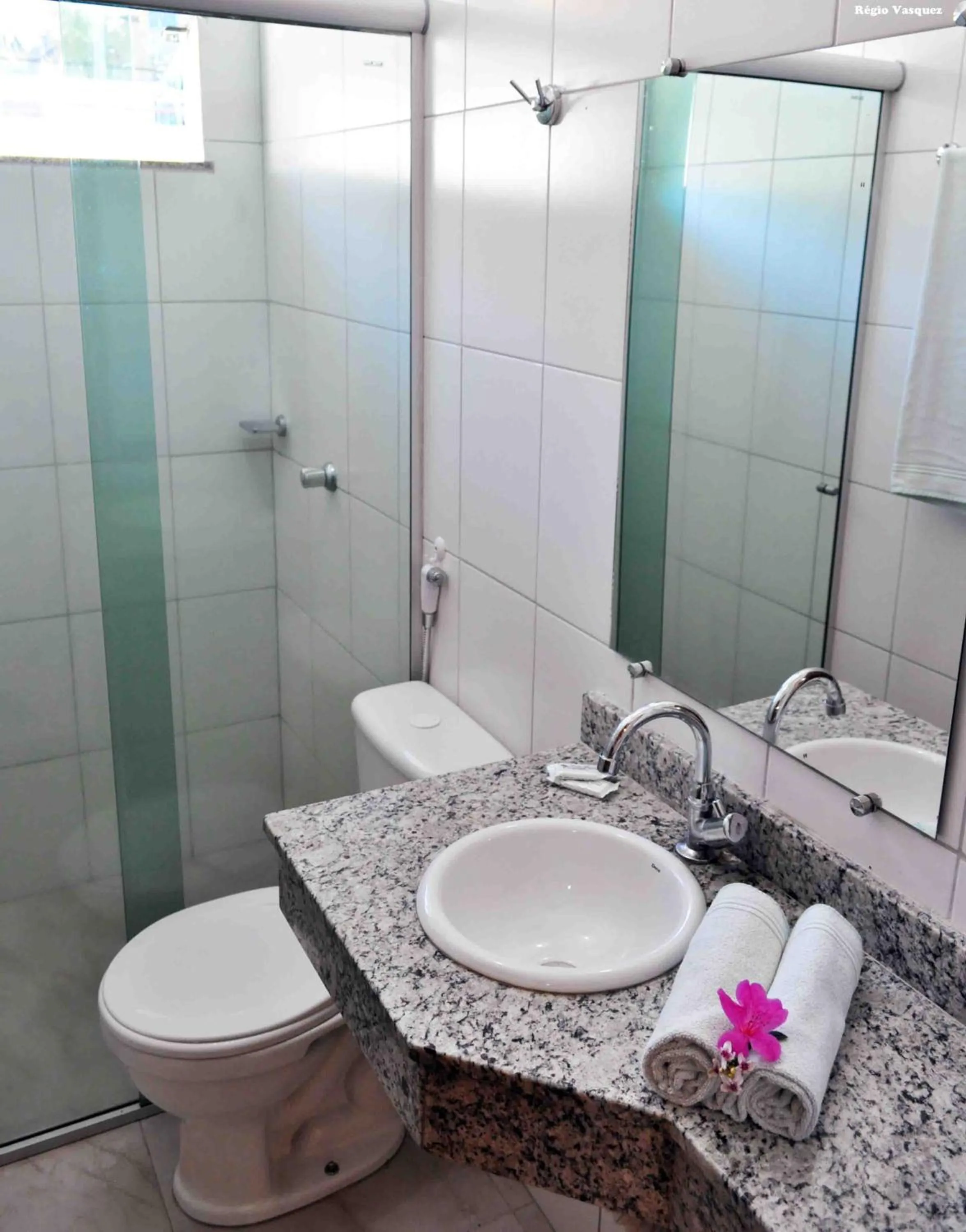 Toilet in Hotel Porto Garden