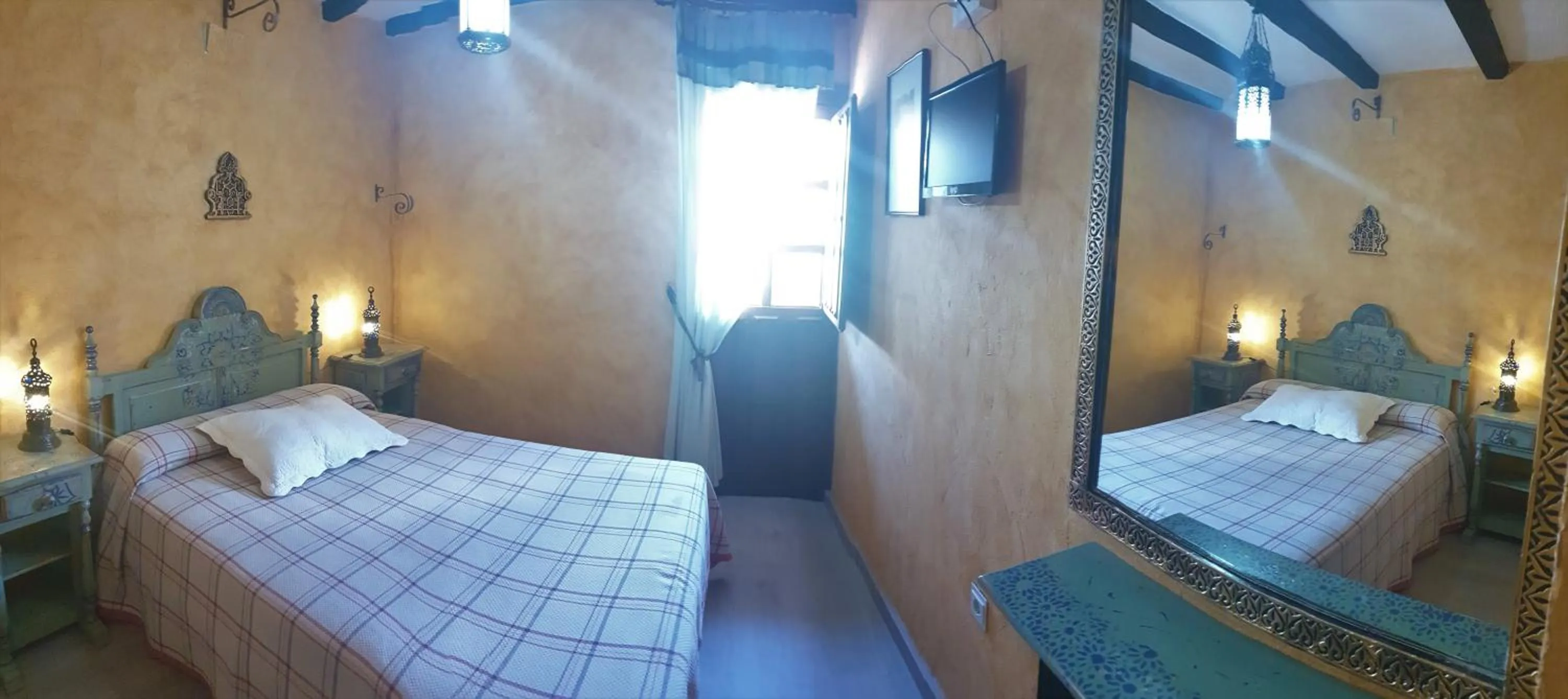 Bed in Hotel Rural Calatañazor