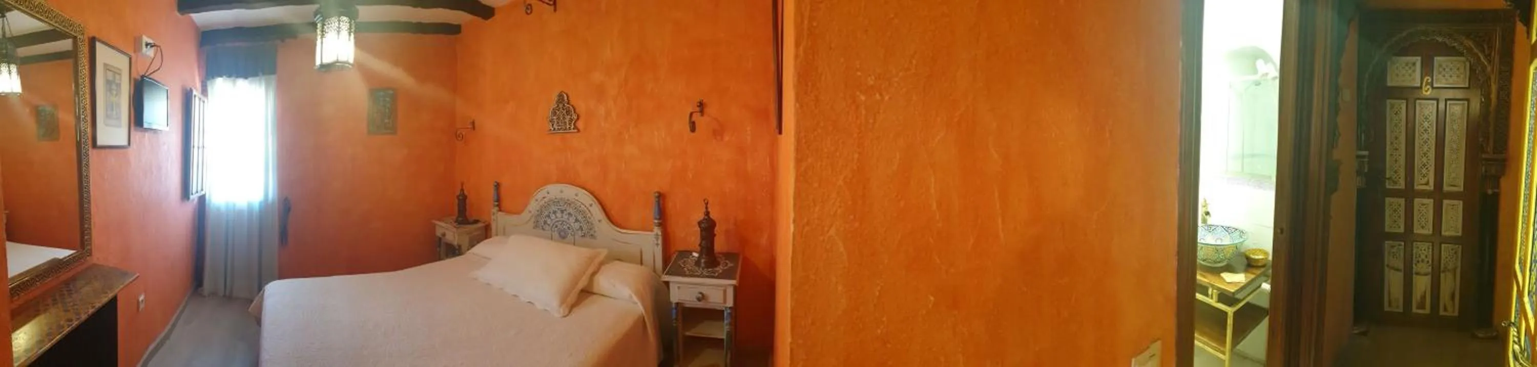 Bed in Hotel Rural Calatañazor