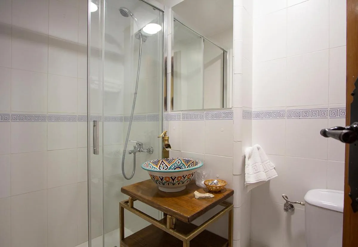 Bathroom in Hotel Rural Calatañazor