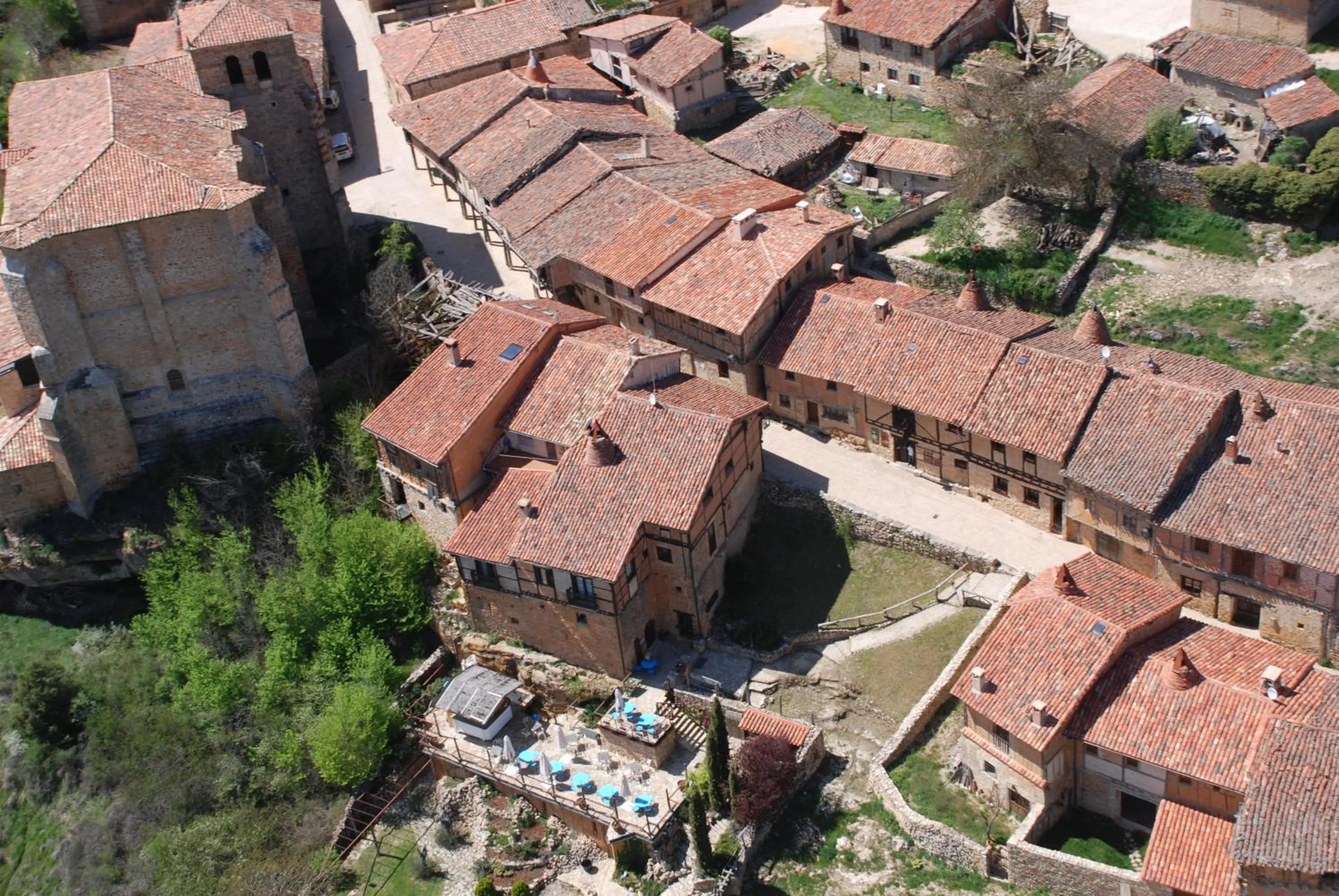 Bird's eye view in Hotel Rural Calatañazor