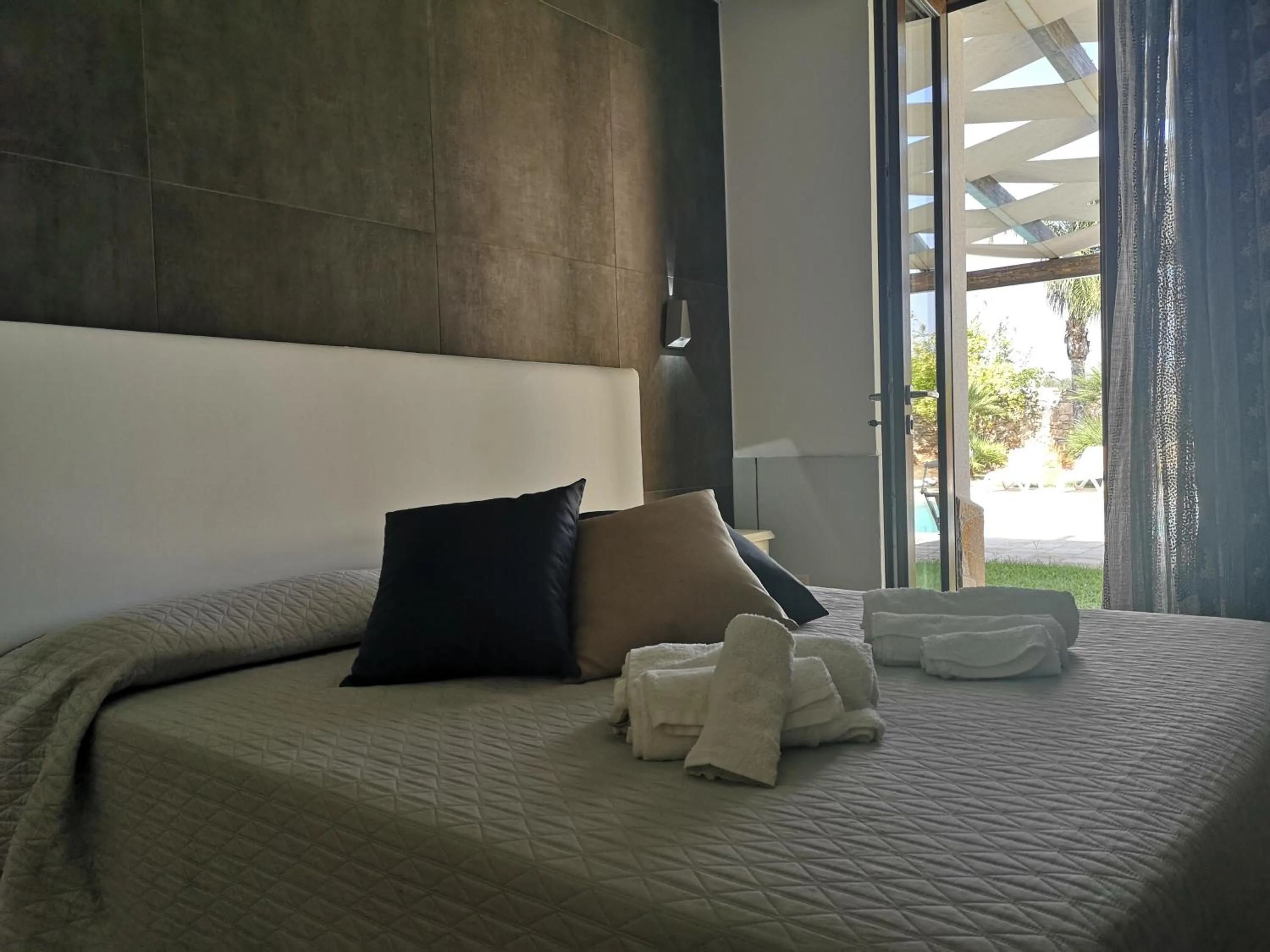 Patio, Bed in Casale Salento