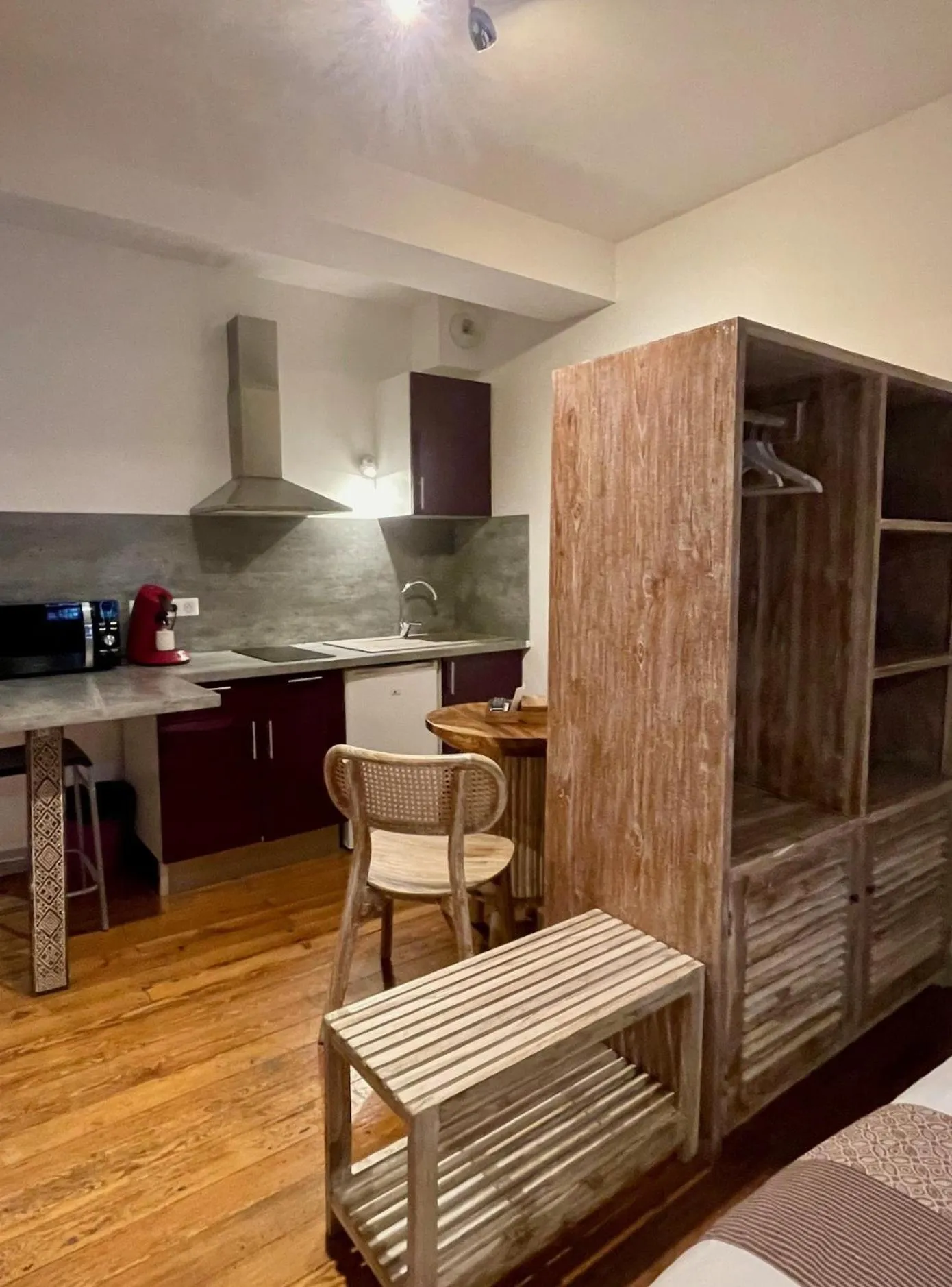 Kitchen or kitchenette in Baionakoa Résidence