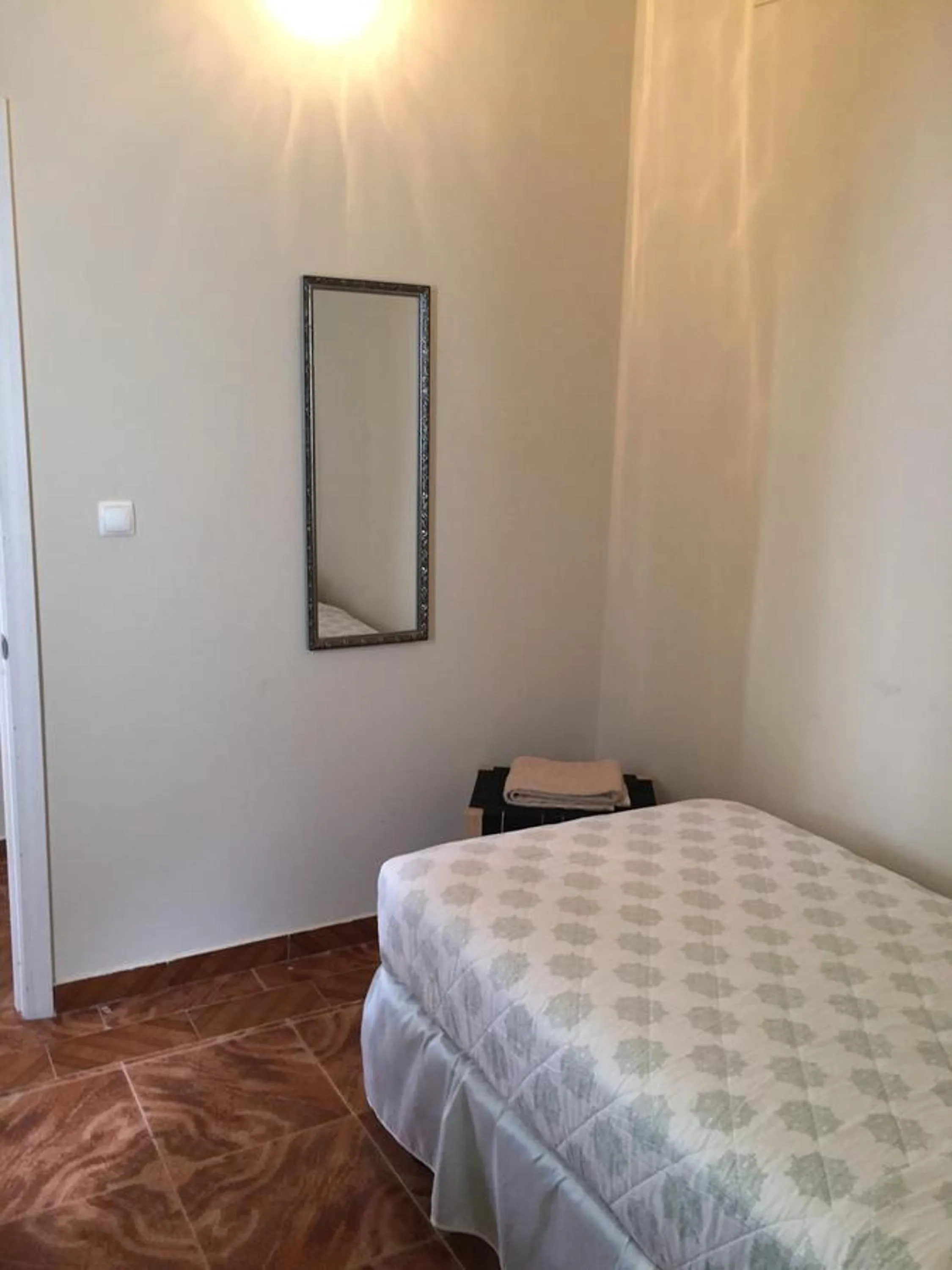 Bed in Hotel Cruz Grande-Brava