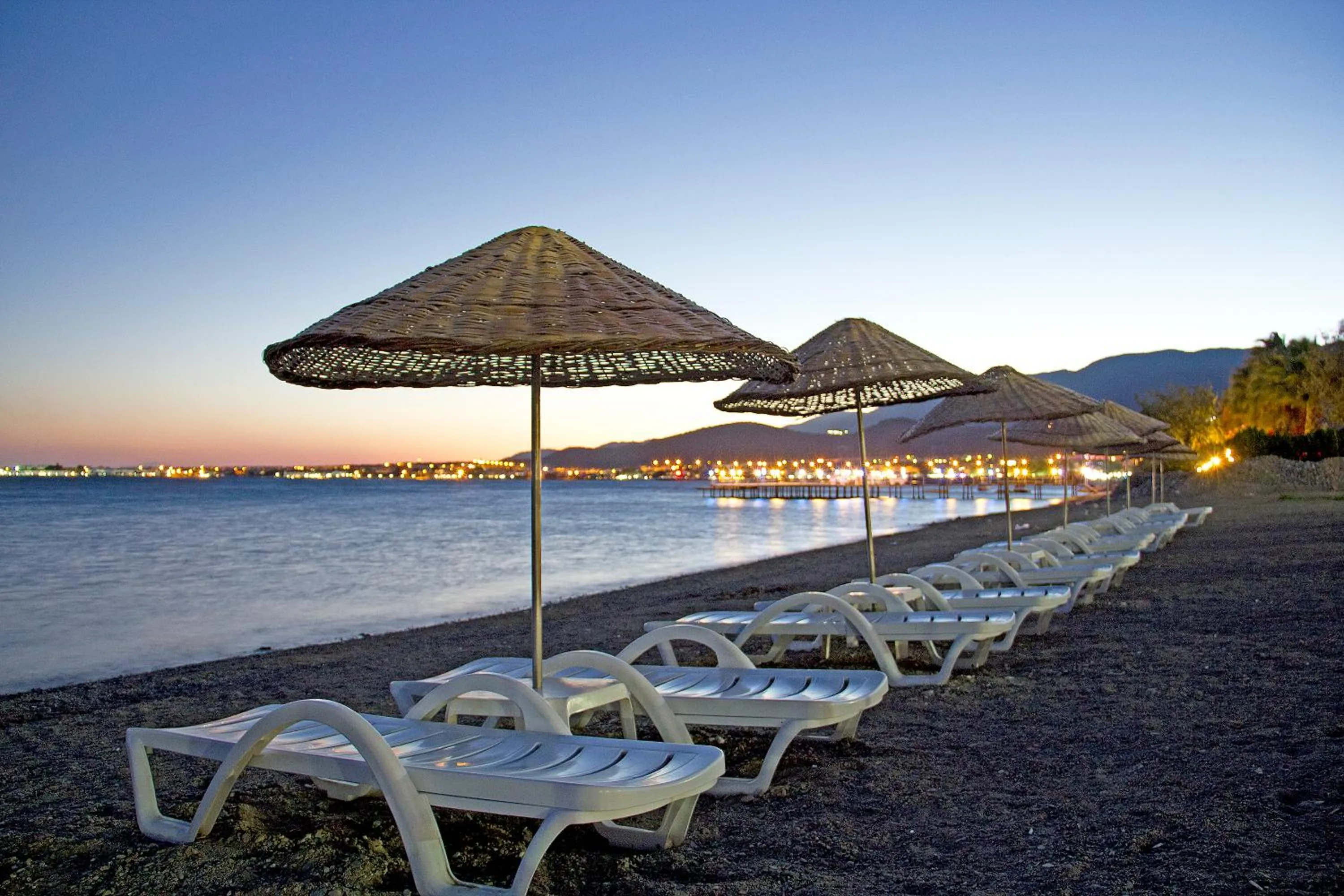 Beach in Adrina Termal Health & SPA Hotel