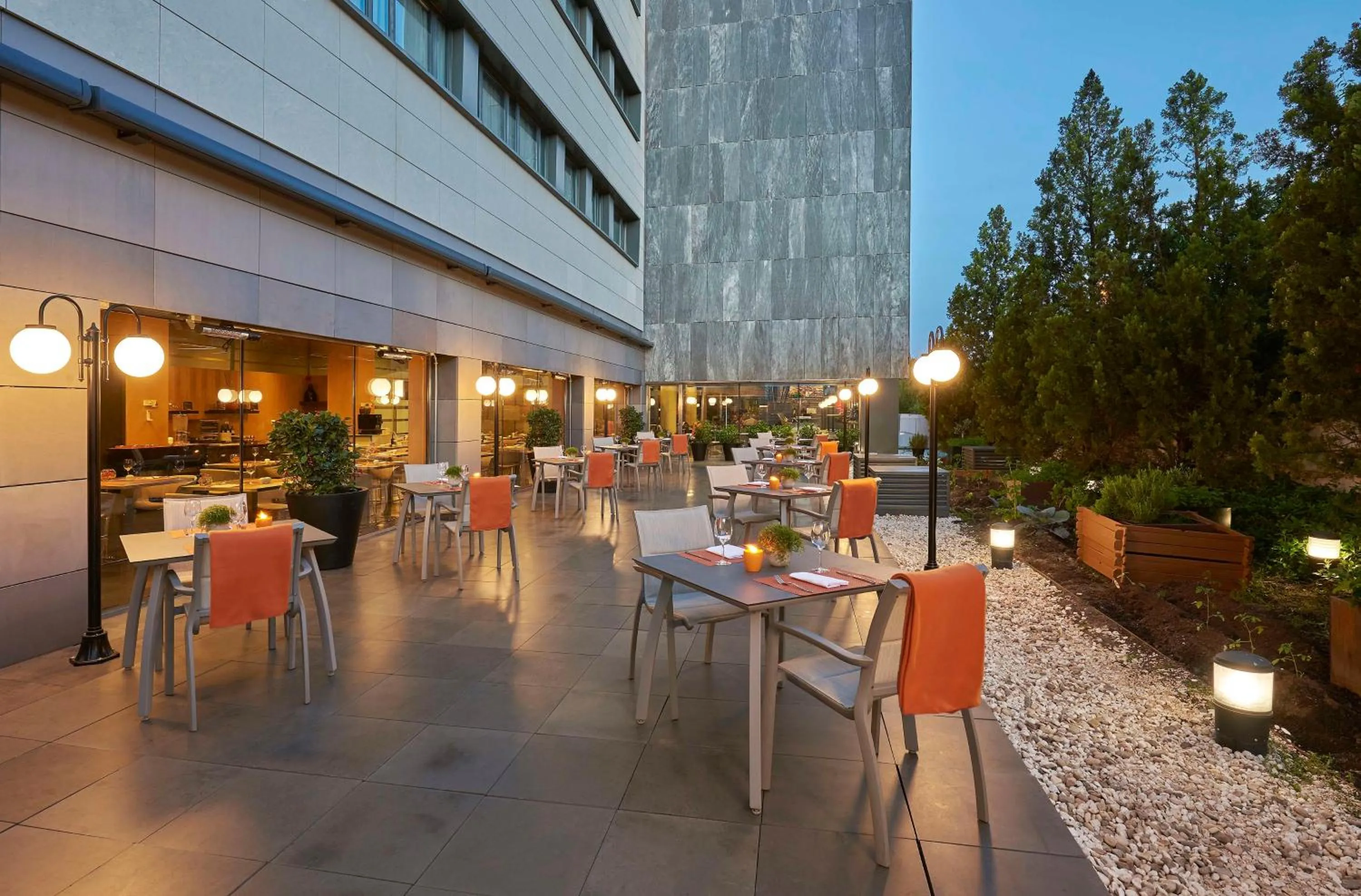 Balcony/Terrace in NH Madrid Las Tablas