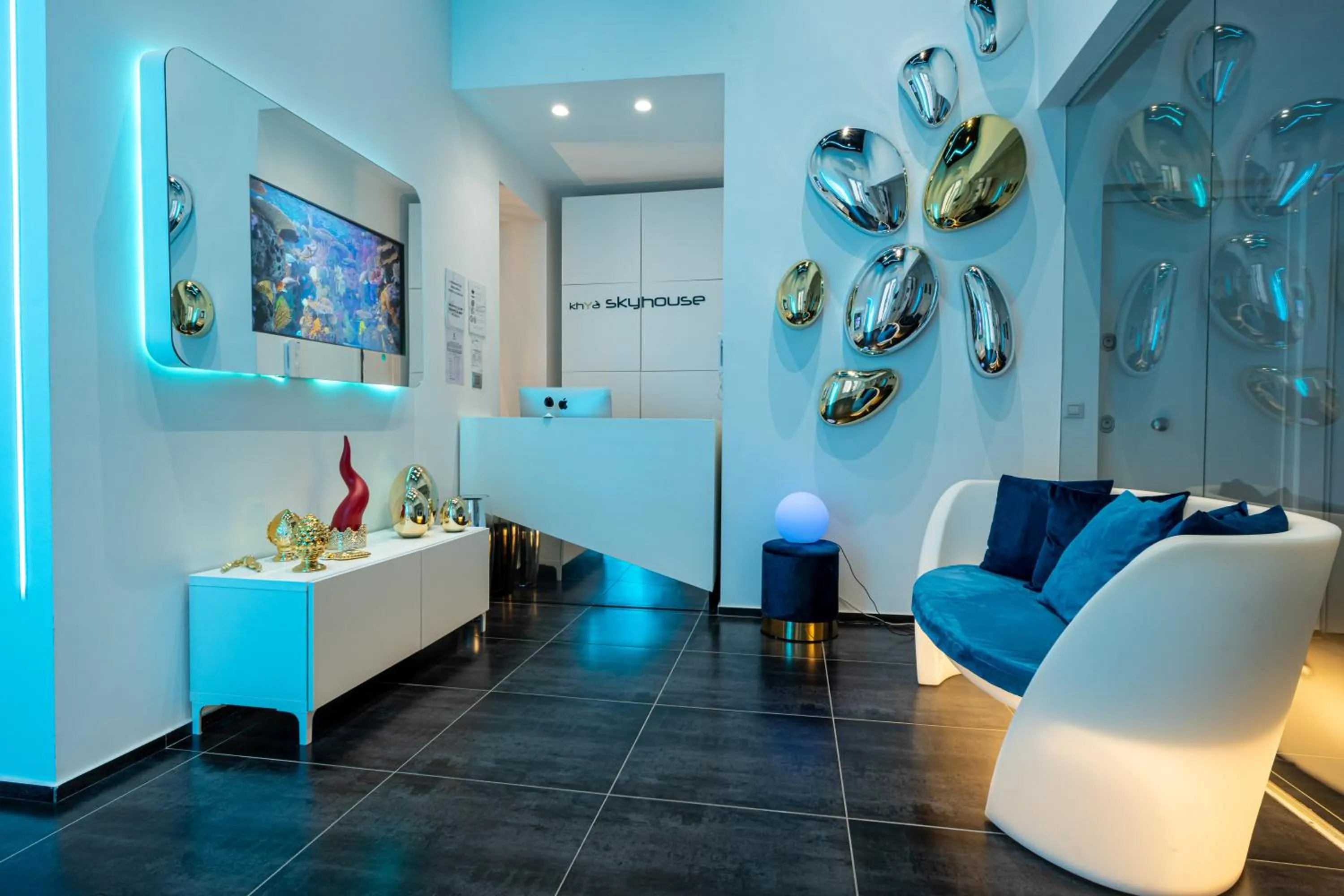 Lobby or reception in Skyhouse Chiaia
