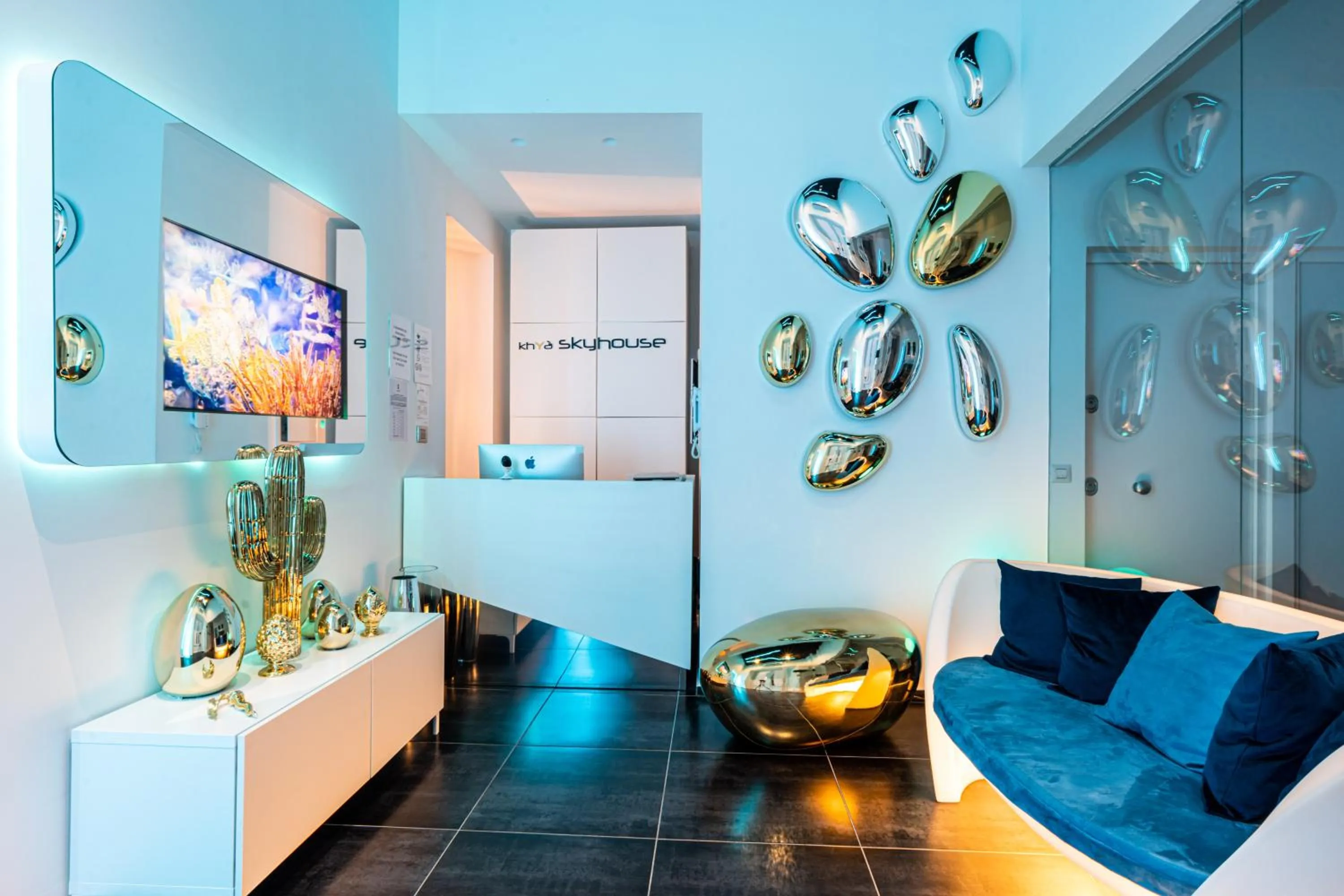 Lobby or reception in Skyhouse Chiaia