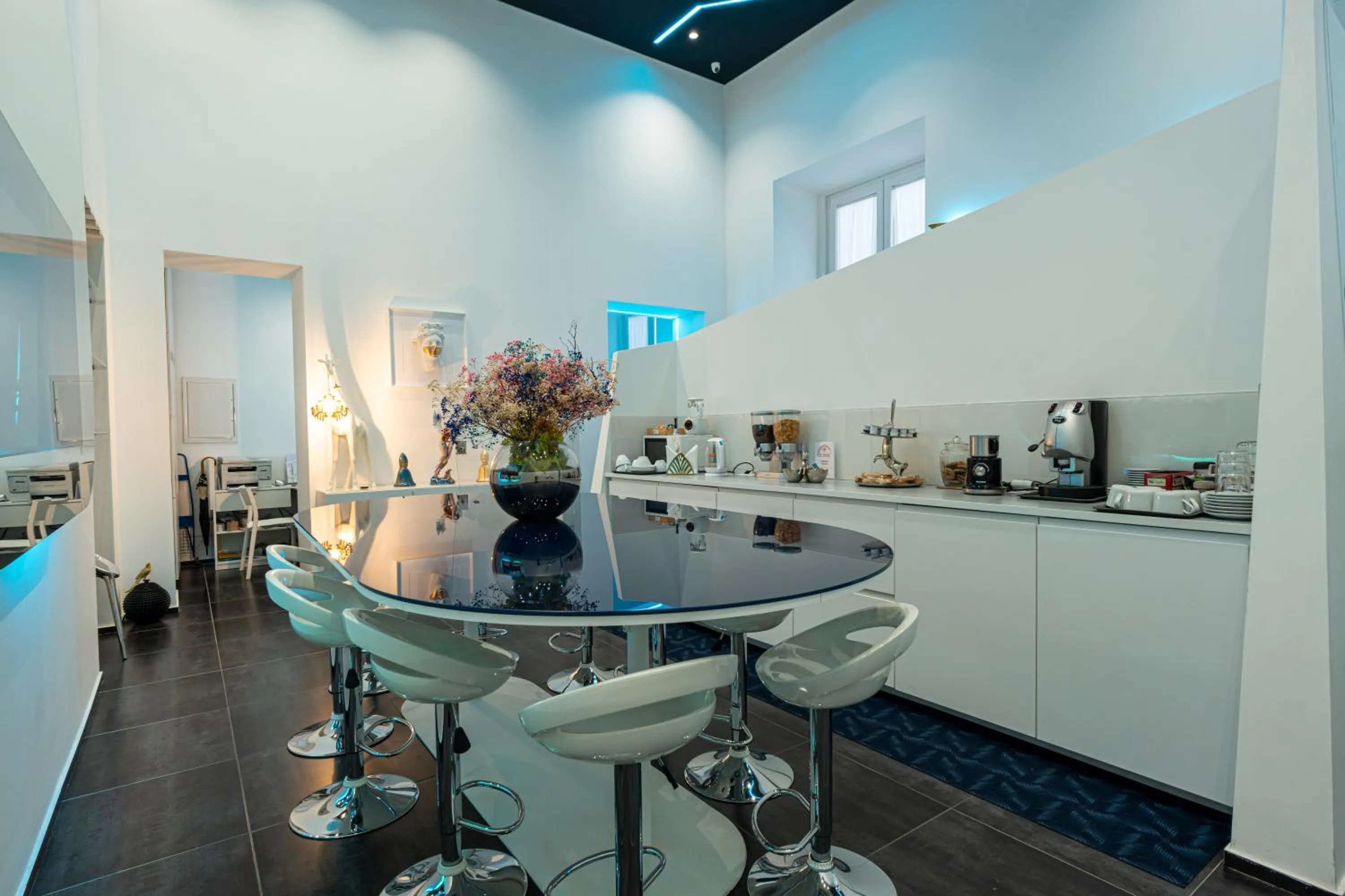 Living room in Skyhouse Chiaia